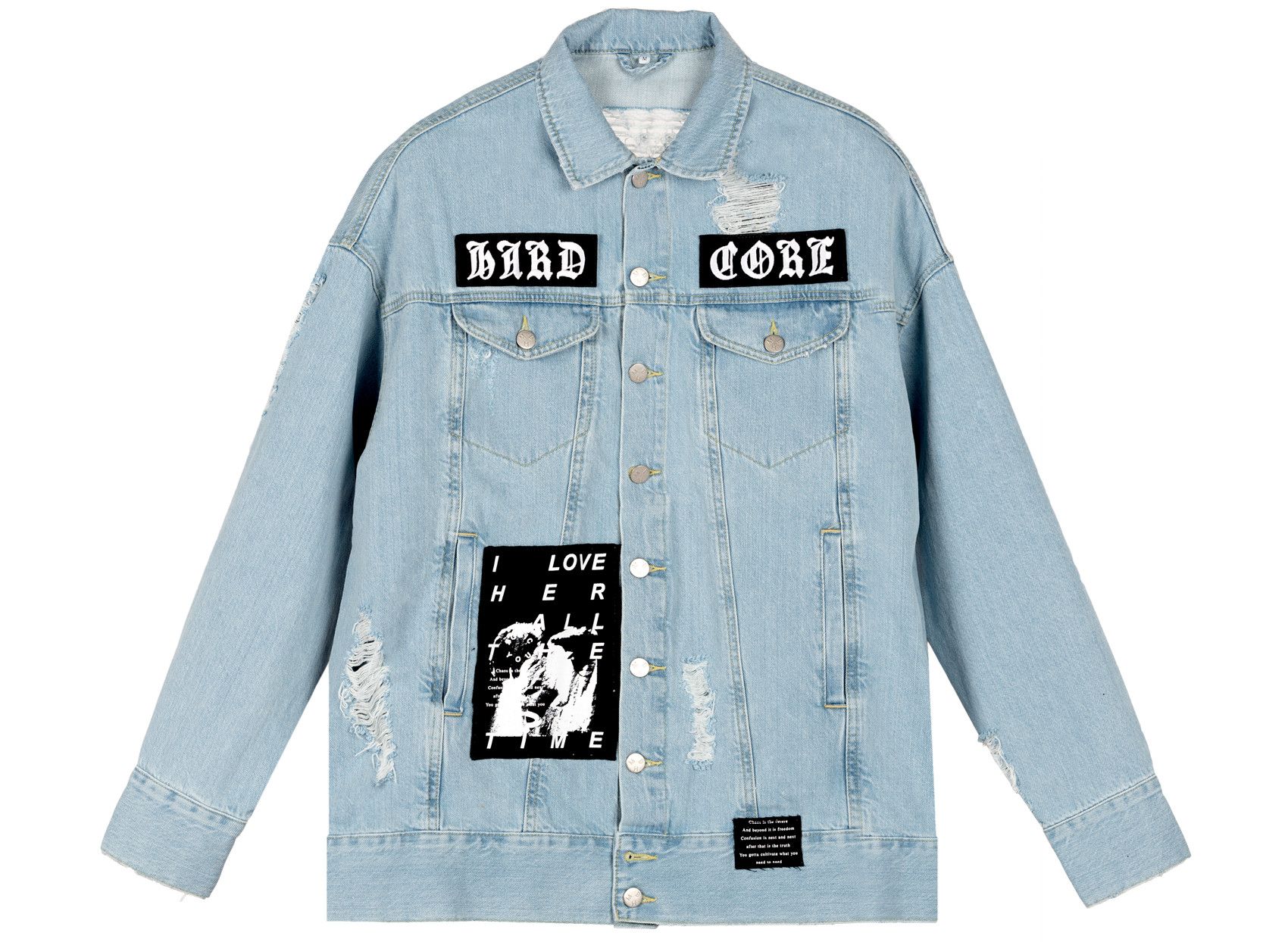 Misbhv Hard Core Denim Jacket 