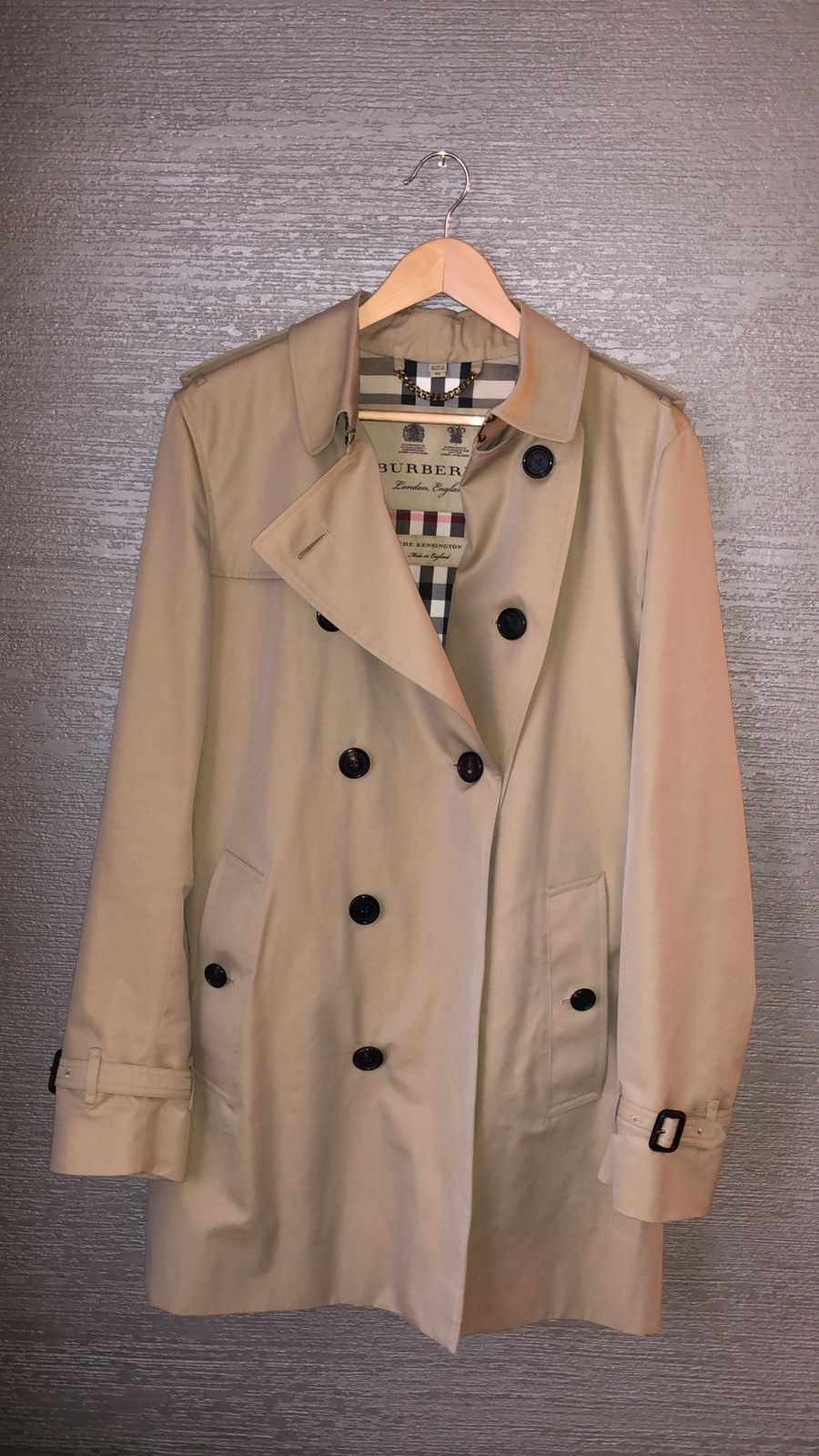 BURBERRY trench coat Heritage “the kensington”