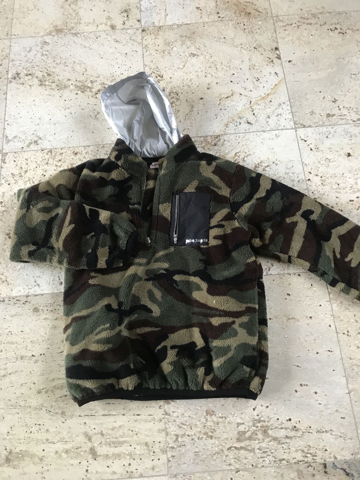 Palm angels camo hoodie best sale