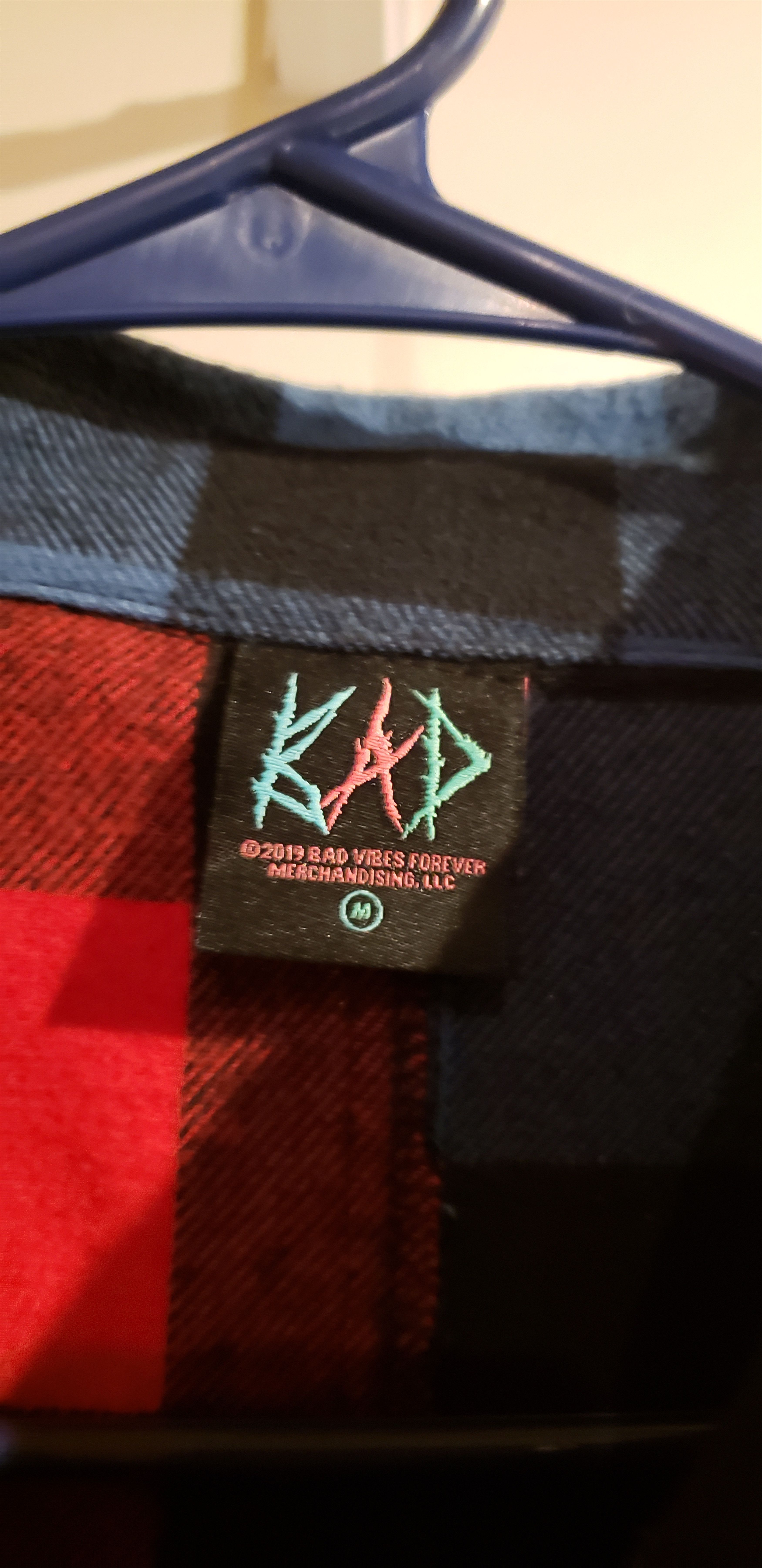 Alchemist XXXTentacion Bad Vibes Forever Flannel Size M Size US M / EU 48-50 / 2 - 5 Thumbnail
