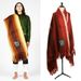 Loewe new LOEWE by JW ANDERSON red striped leather logo mohair wool blanket throw Size ONE SIZE - 1 Thumbnail