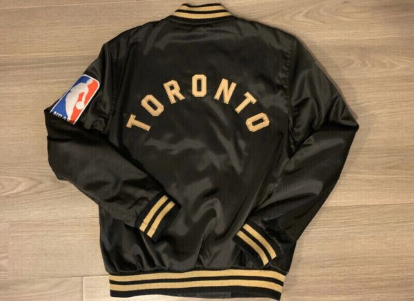 Octobers Very Own *RARE* OVO X RAPTORS VARSITY SATIN BOMBER JACKET ...