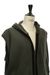 Haider Ackermann HAIDER ACKERMANN Perth suede leather trim raw edge sleeveless zip up hoodie S Size US S / EU 44-46 / 1 - 9 Thumbnail