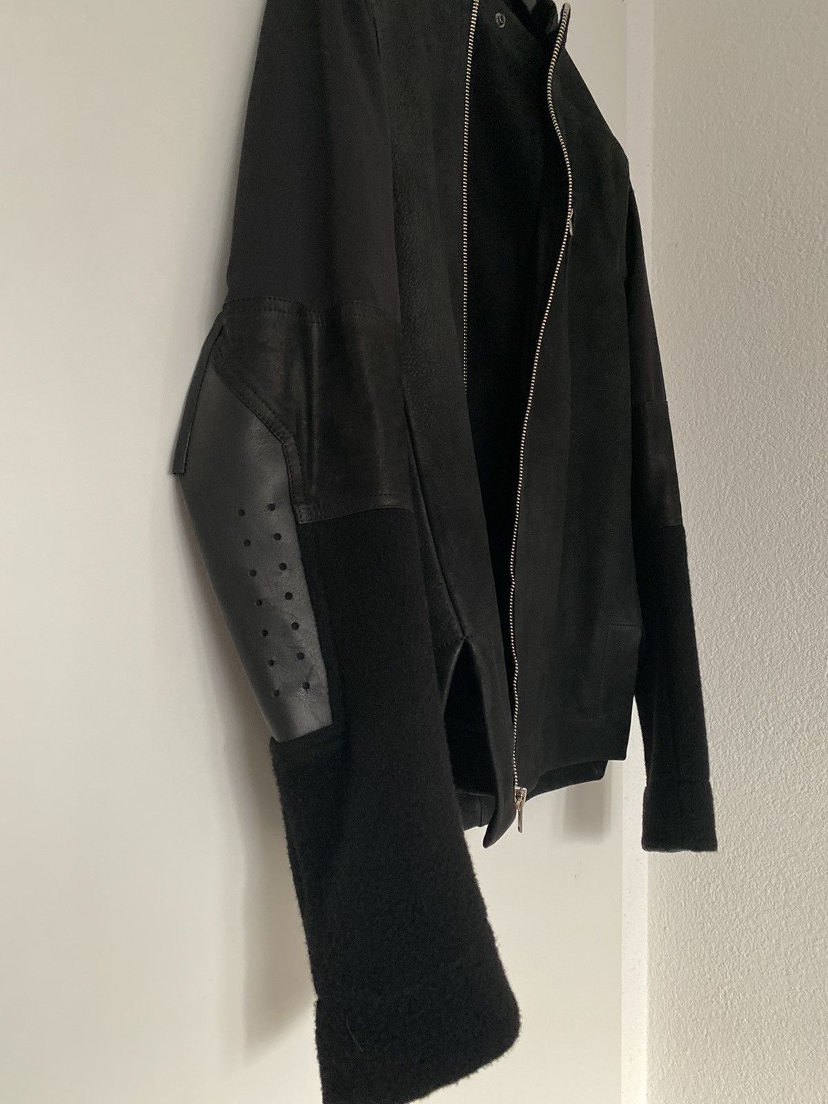 Rick Owens Rick Owens Moody Leather Biker Jacket FW 14/15 Size US L / EU 52-54 / 3 - 2 Thumbnail