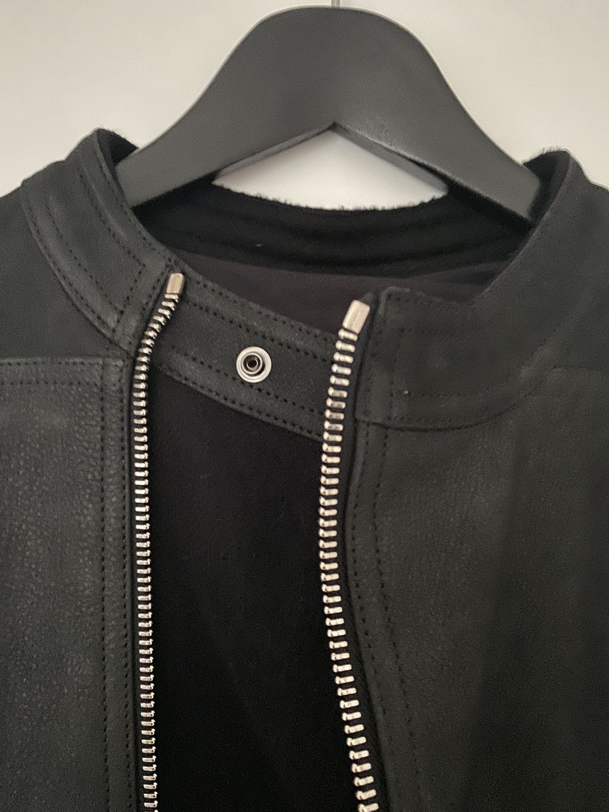 Rick Owens Rick Owens Moody Leather Biker Jacket FW 14/15 Size US L / EU 52-54 / 3 - 3 Thumbnail