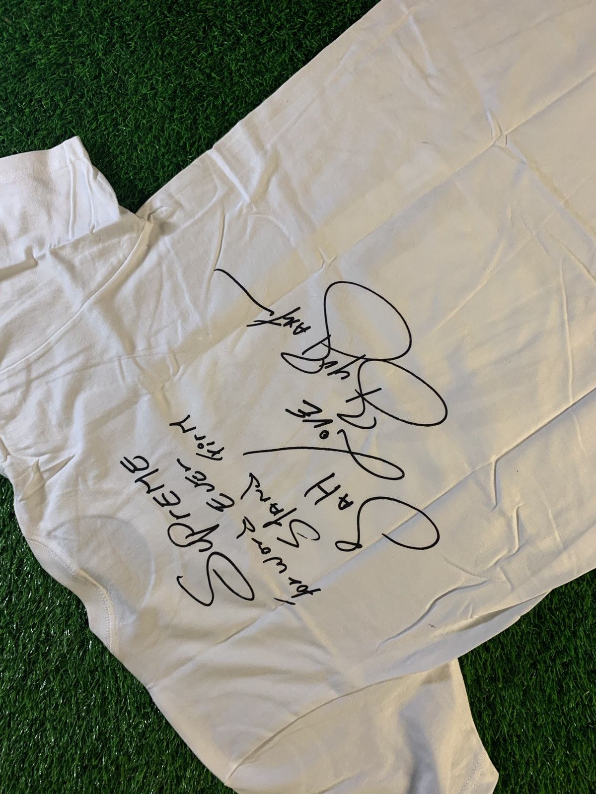 Supreme Buju Banton photo tee White size medium New Tops