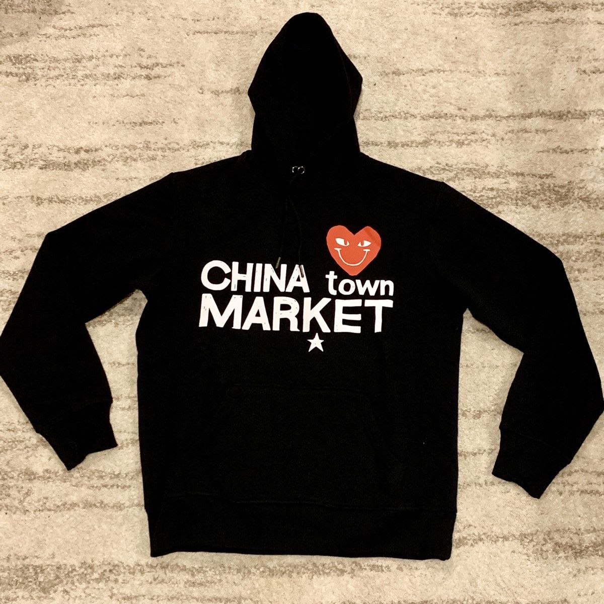 Market CDG PLAY Comme Des Garcons Parody Hoodie Chinatown Market Grailed