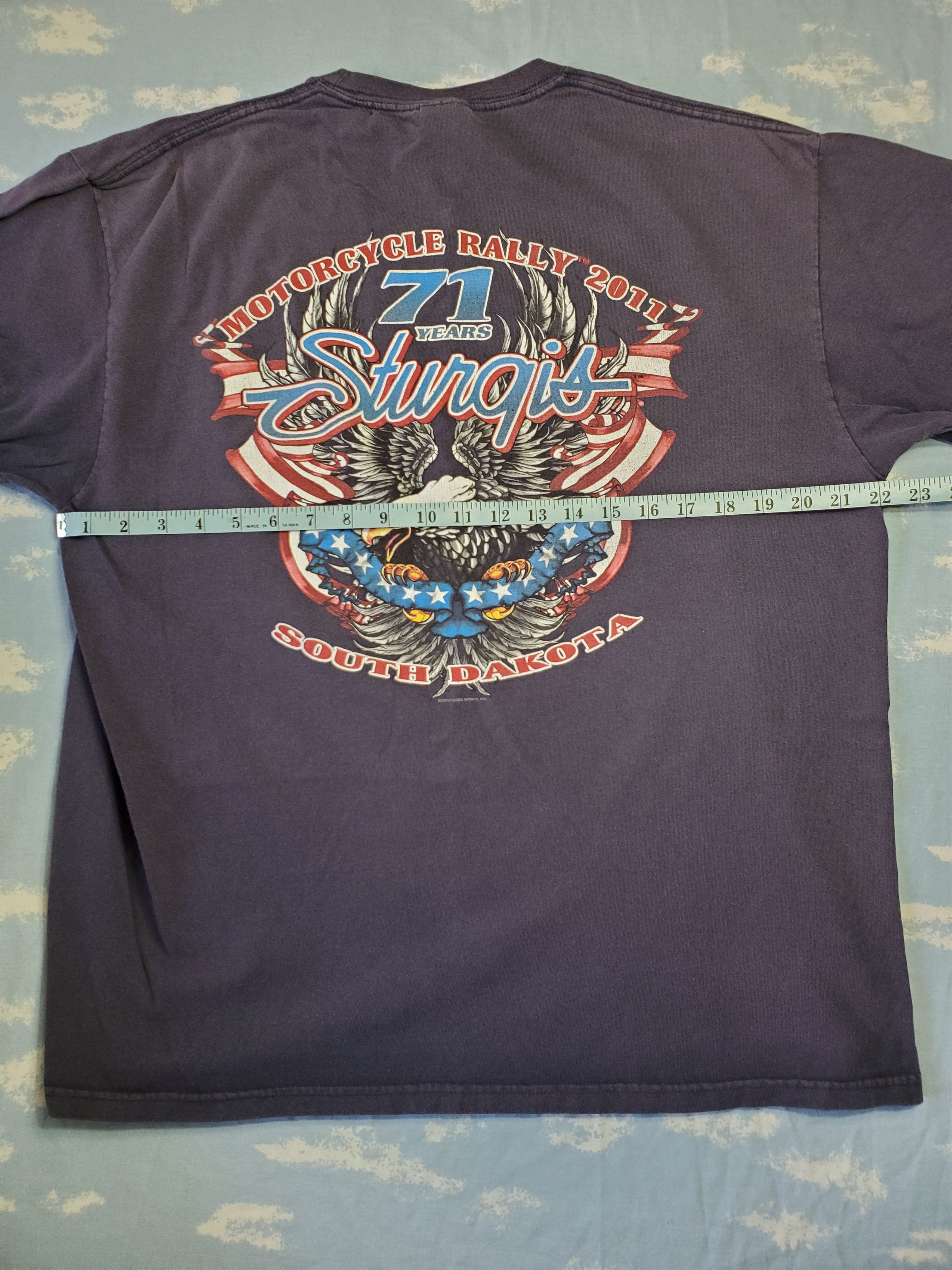 Vintage 2011 Sturgis South Dakota Longsleeve Tee Size US XL / EU 56 / 4 - 4 Thumbnail