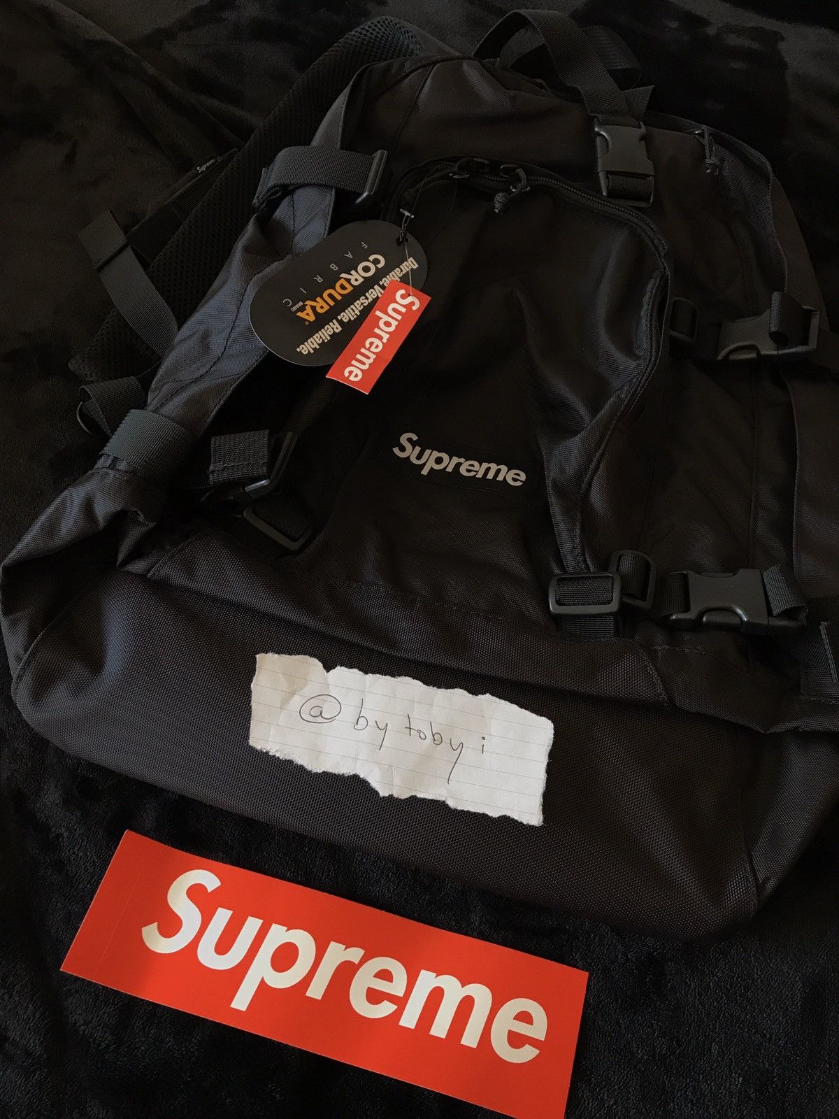 Supreme Backpack (FW19) Black