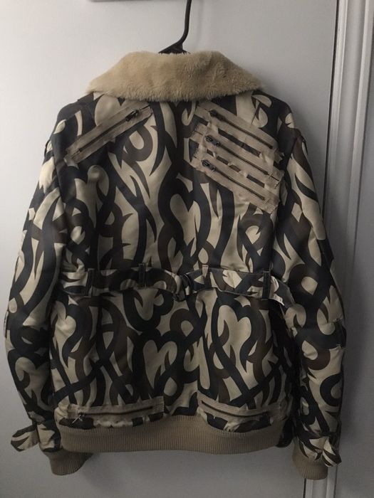 Number (N)ine Number nine AW02 Tribal camo bomber jacket | Grailed