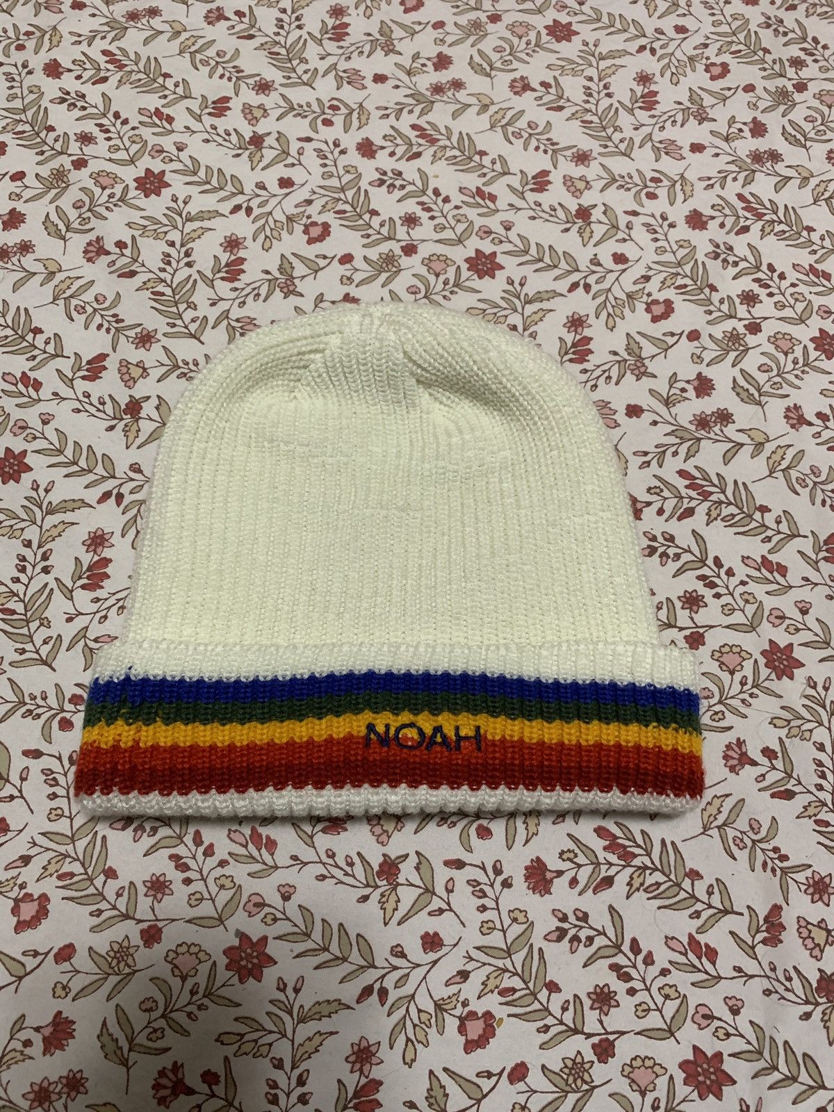Noah Noah Rainbow Striped Beanie Size ONE SIZE - 1 Thumbnail