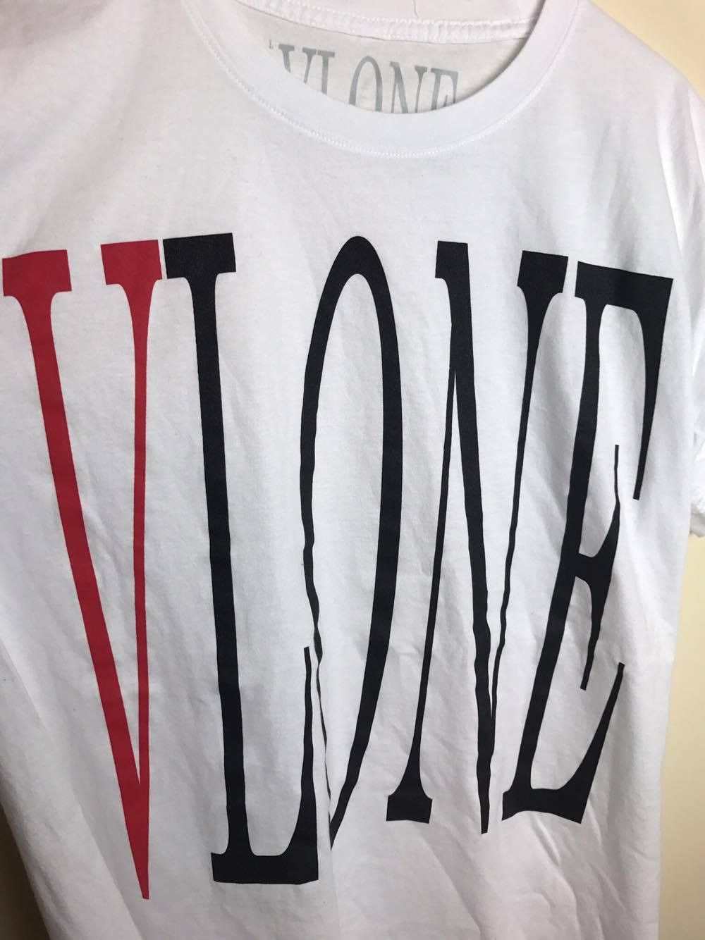 Vlone OG White Staple Logo Tee Size US M / EU 48-50 / 2 - 2 Thumbnail