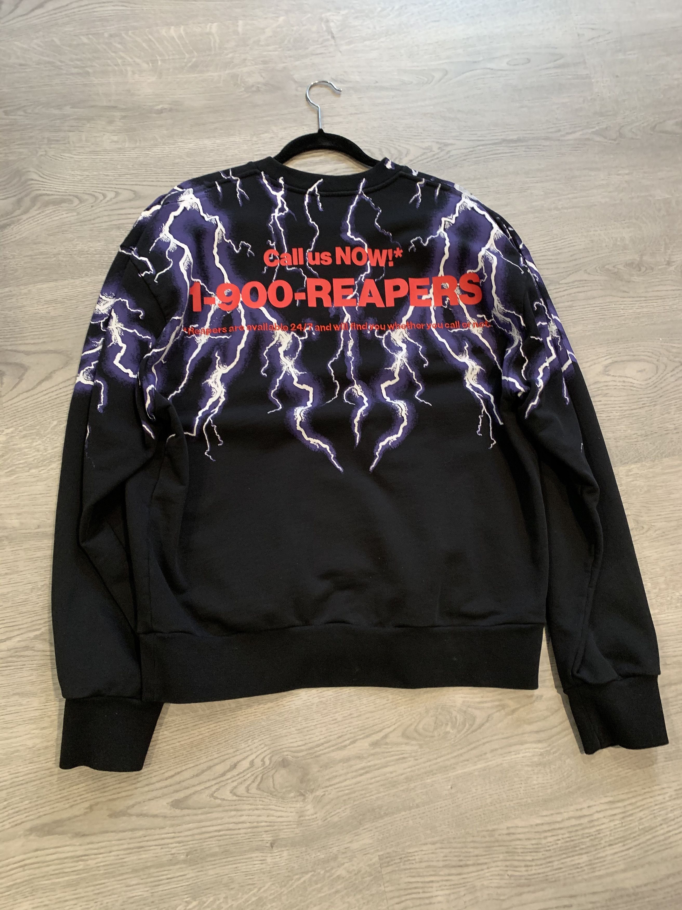 Alexander Wang ALEXANDER WANG Lightning Collage Sweatshirt Grailed