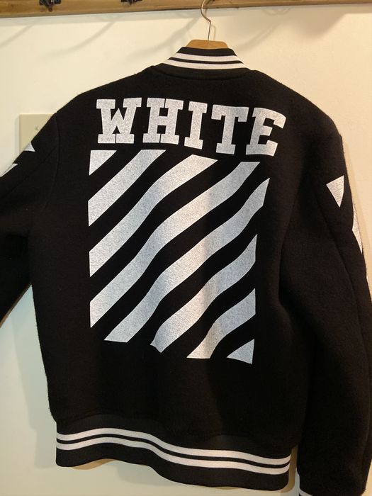 Off-White Off White Fw15/16 Meadow Heights Varsity Jacket | Grailed