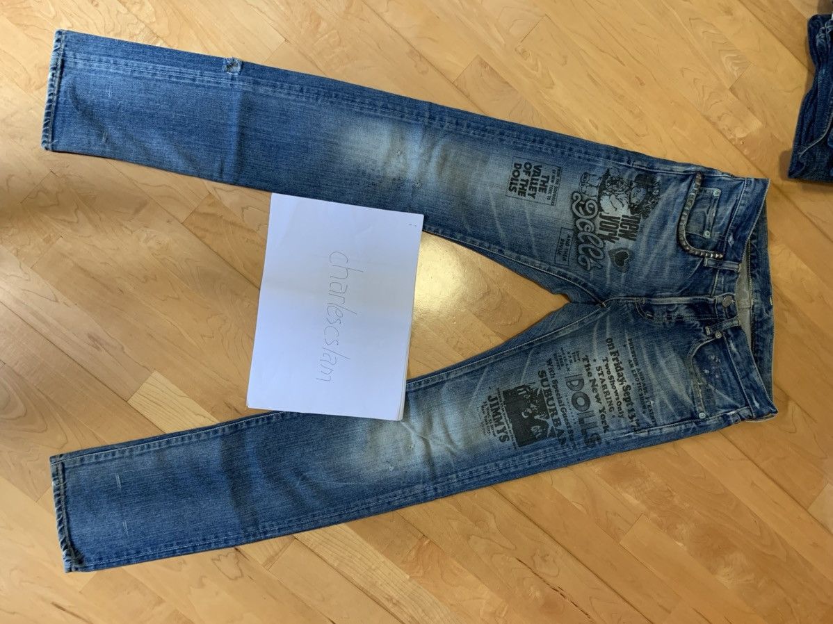 Hysteric Glamour HYSTERIC GLAMOUR New York Dolls Jeans Size 28