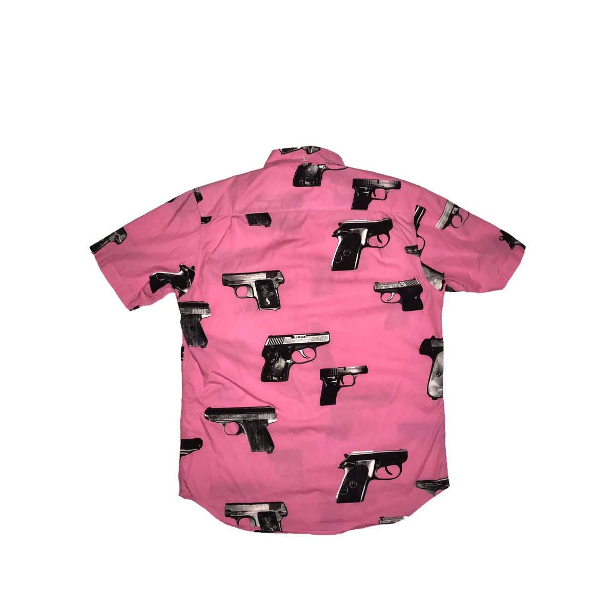 Supreme Guns Shirt Pink | Grailed
