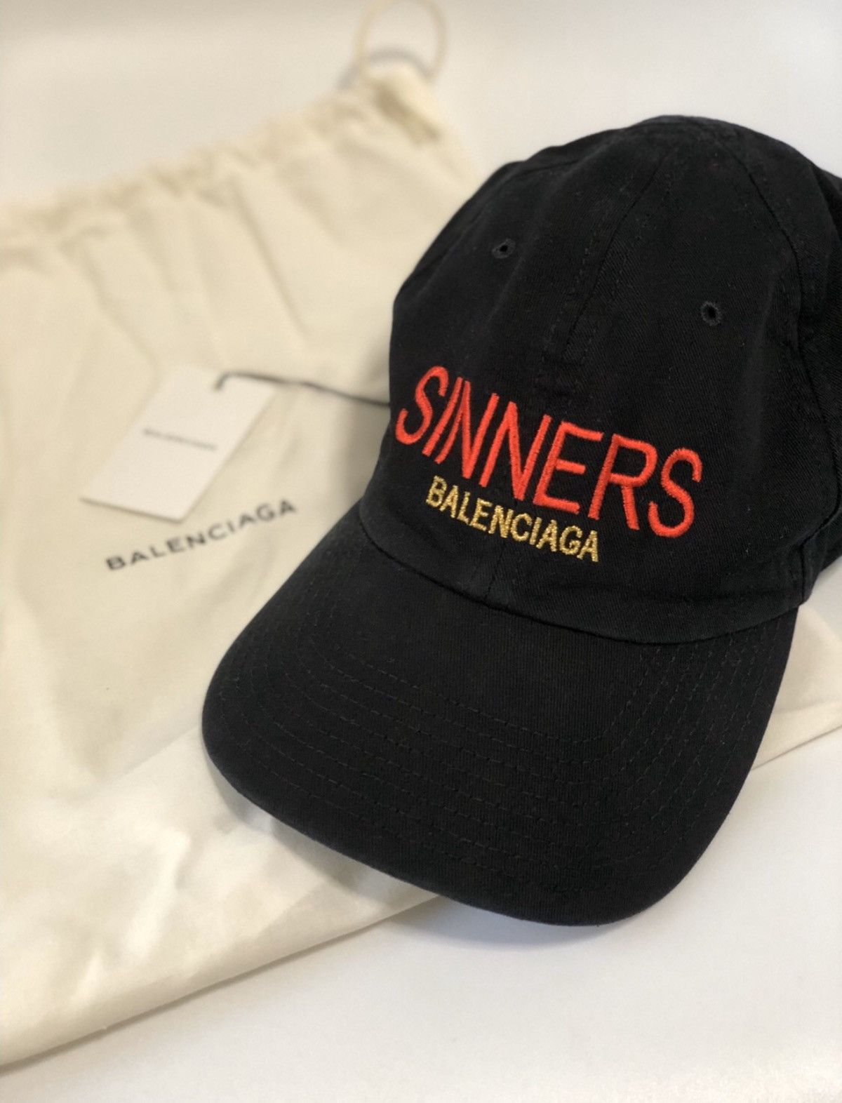 Balenciaga Balenciaga SINNERS cap | Grailed