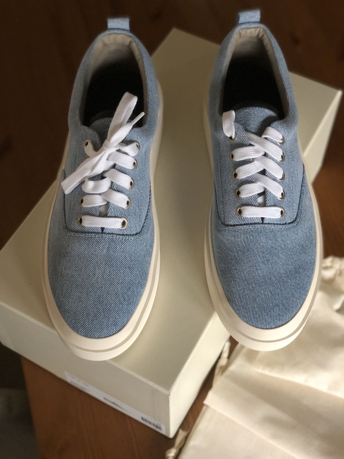 Fear of God Fear of God 101 Indigo Vintage Denim Sneaker | Grailed