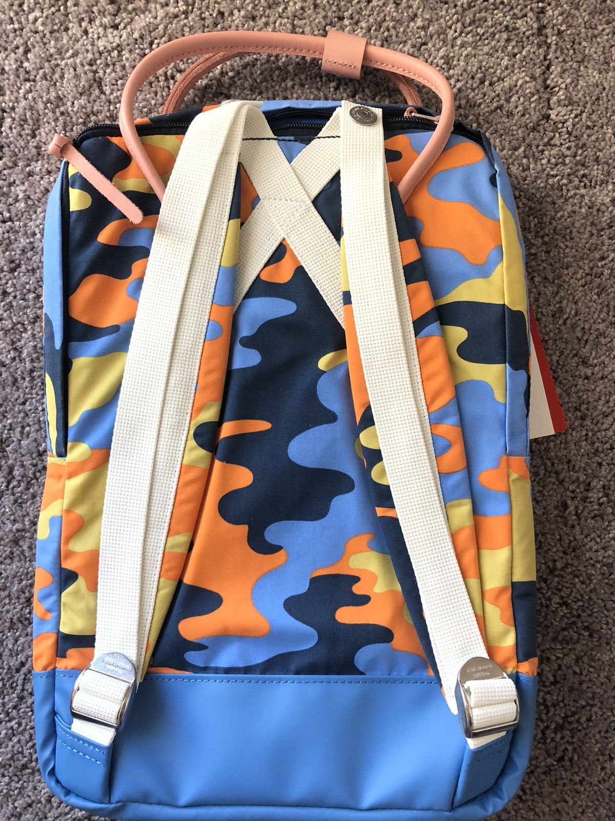 Acne Studios Fjallraven Acne Studios x Fjallraven Tarpaulin Print Kanken Backpack Grailed