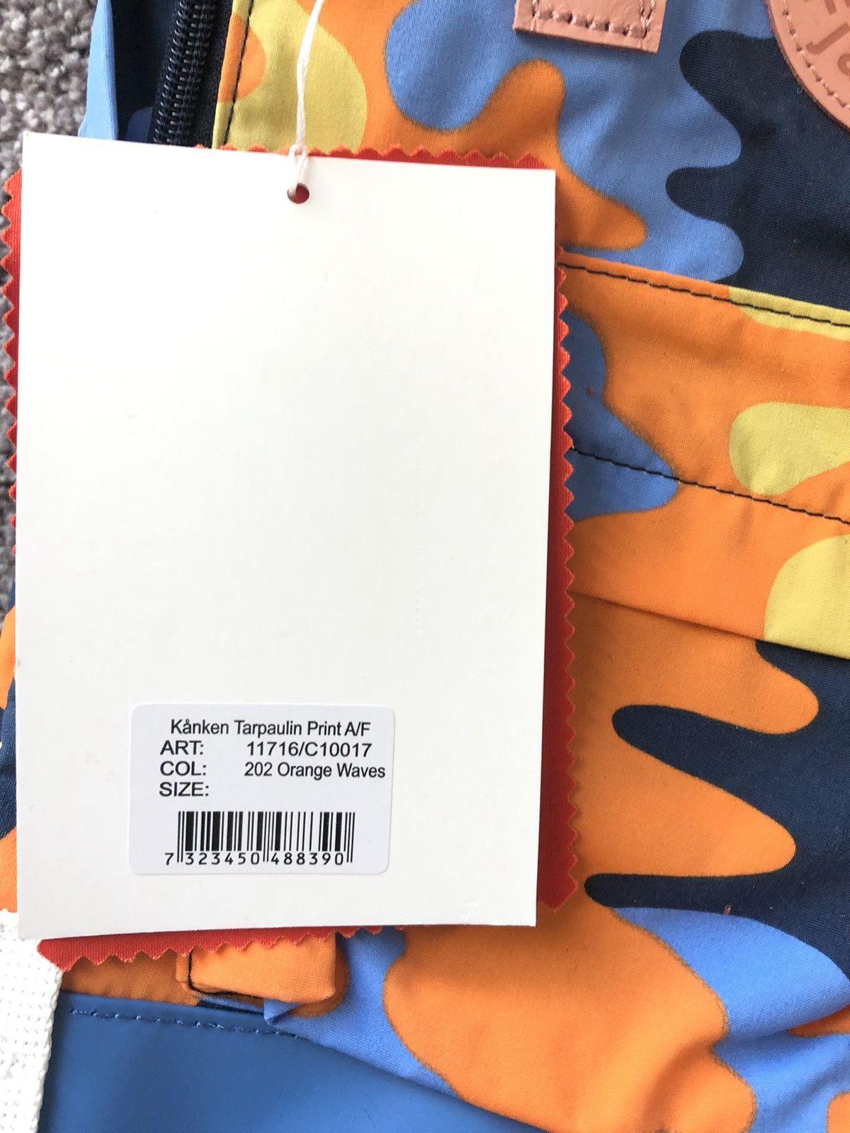 Acne Studios Fjallraven Acne Studios x Fjallraven Tarpaulin Print Kanken Backpack Grailed