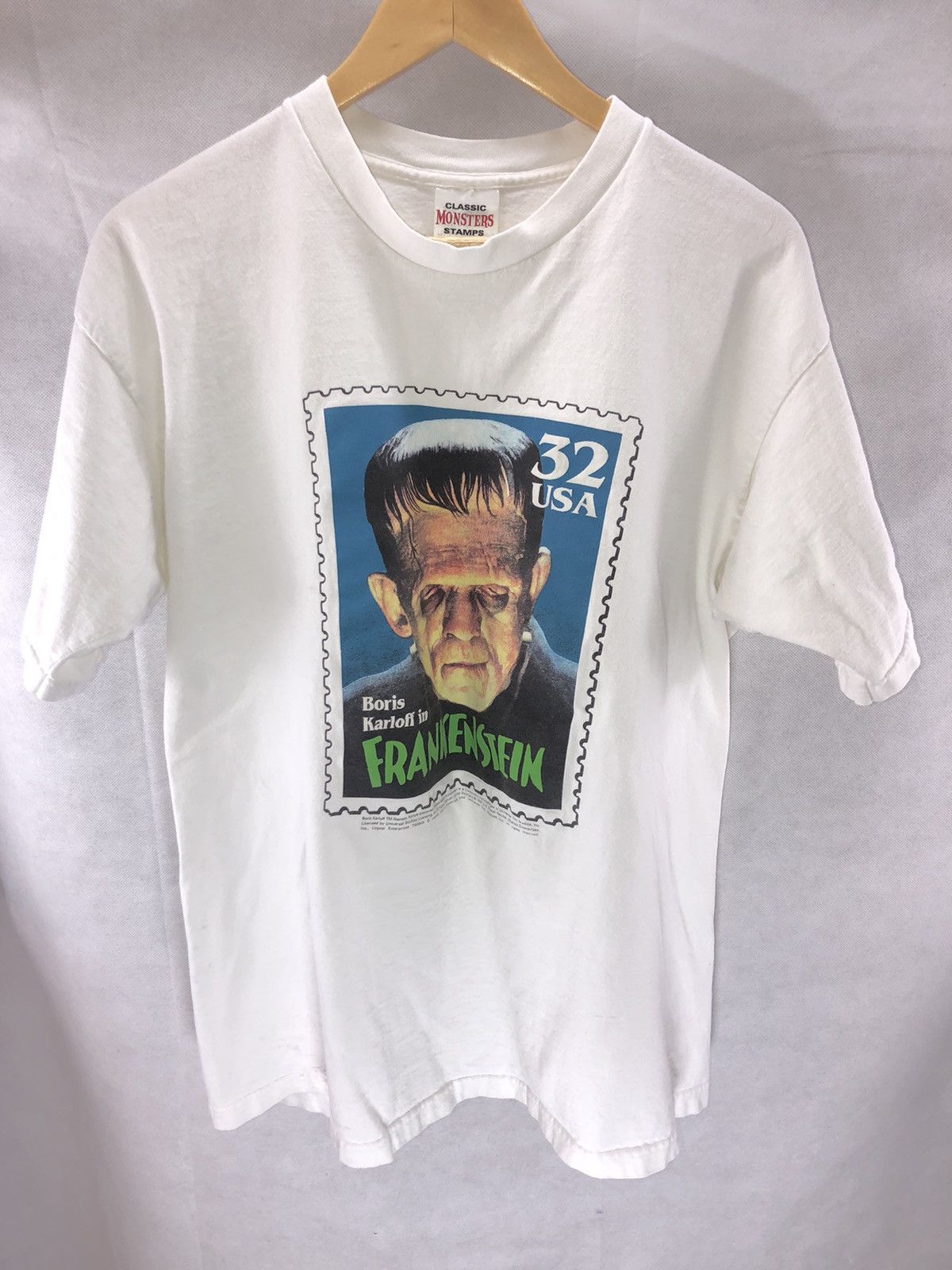 90s USA製 CLASSIC MONSTERS STAMPS FRANKENSTEIN フランケン 