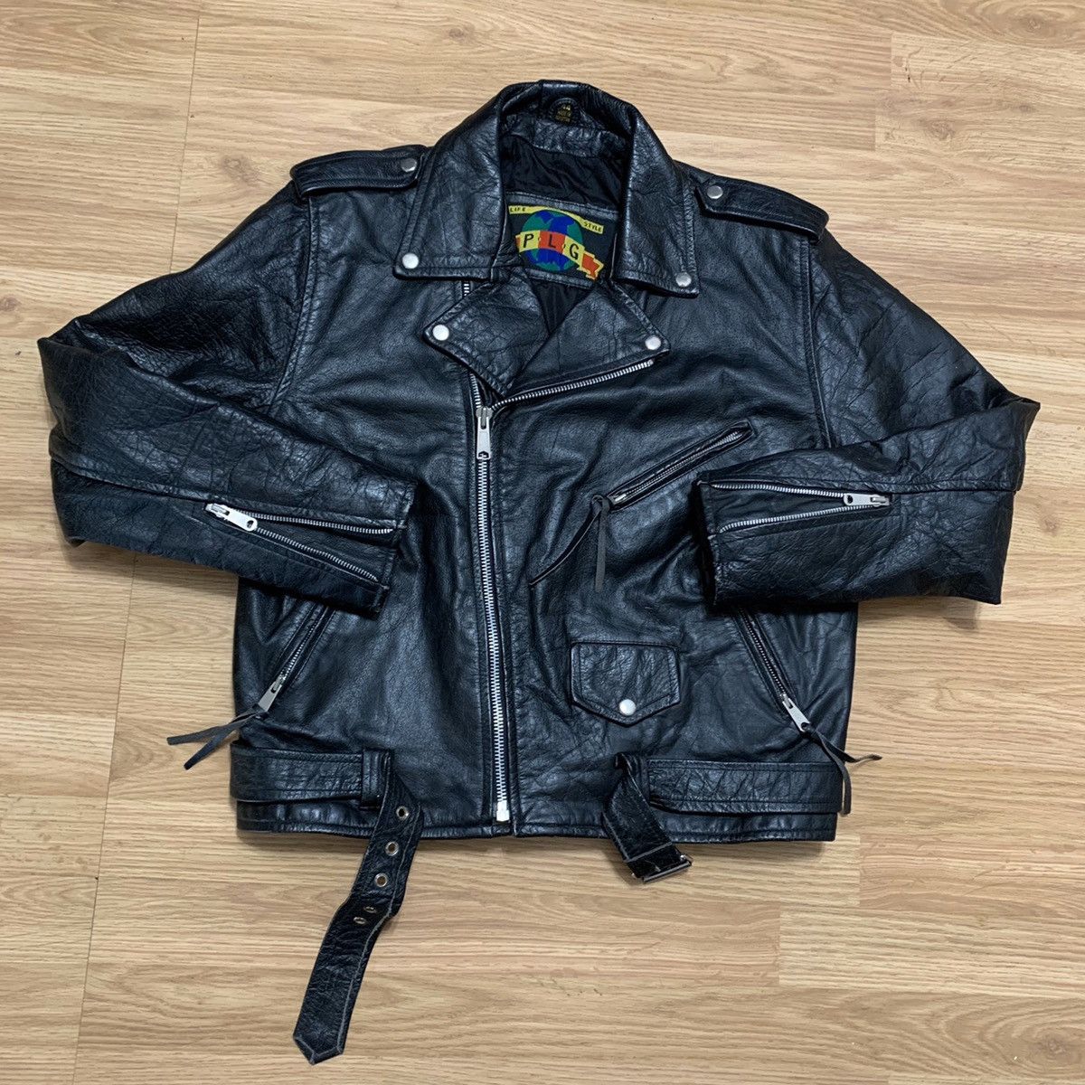 Vintage Vintage PLG Leather Jacket | Grailed