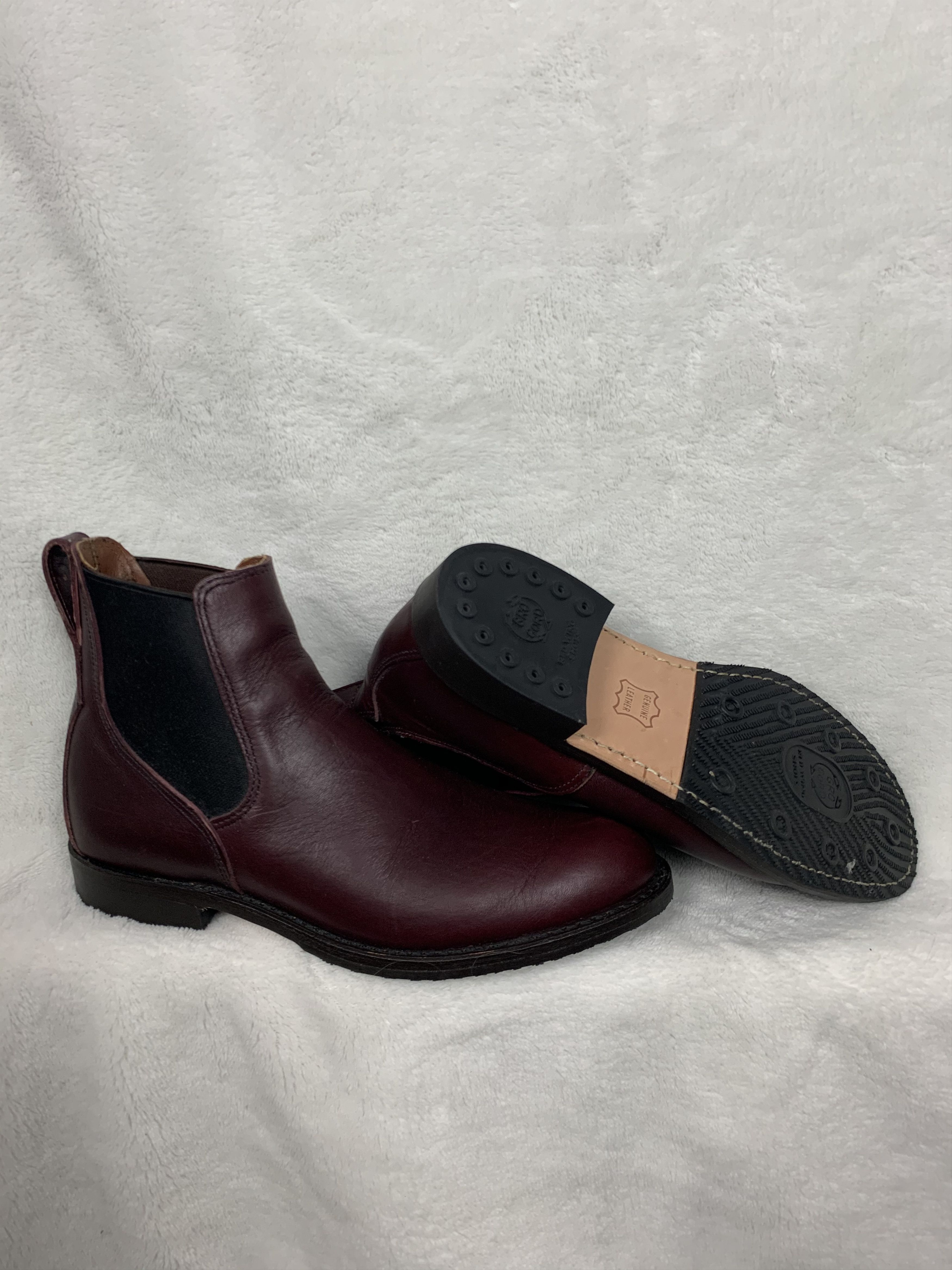 Red Wing Chelsea Boots - Black Cherry - CONGRESS BOOTS #9077 - | Grailed