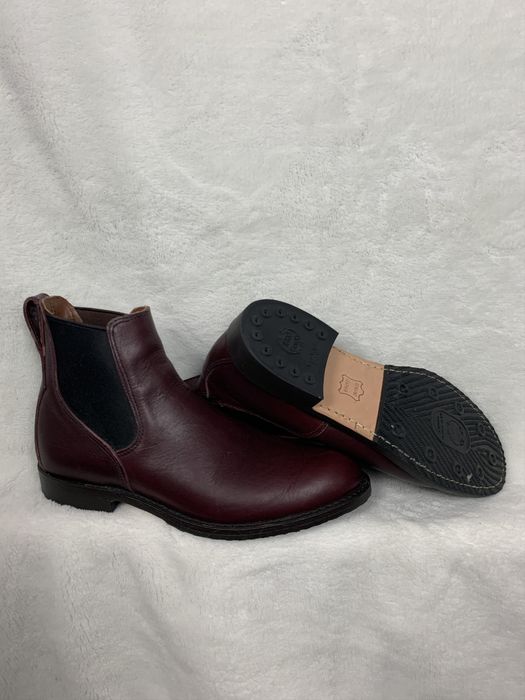 Red Wing Chelsea Boots - Black Cherry - CONGRESS BOOTS #9077