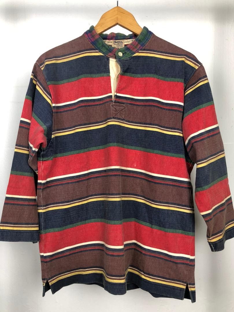 Japanese Brand × Pherrow's Pherrows rugby shirt vintage rare Size US M / EU 48-50 / 2 - 1 Thumbnail