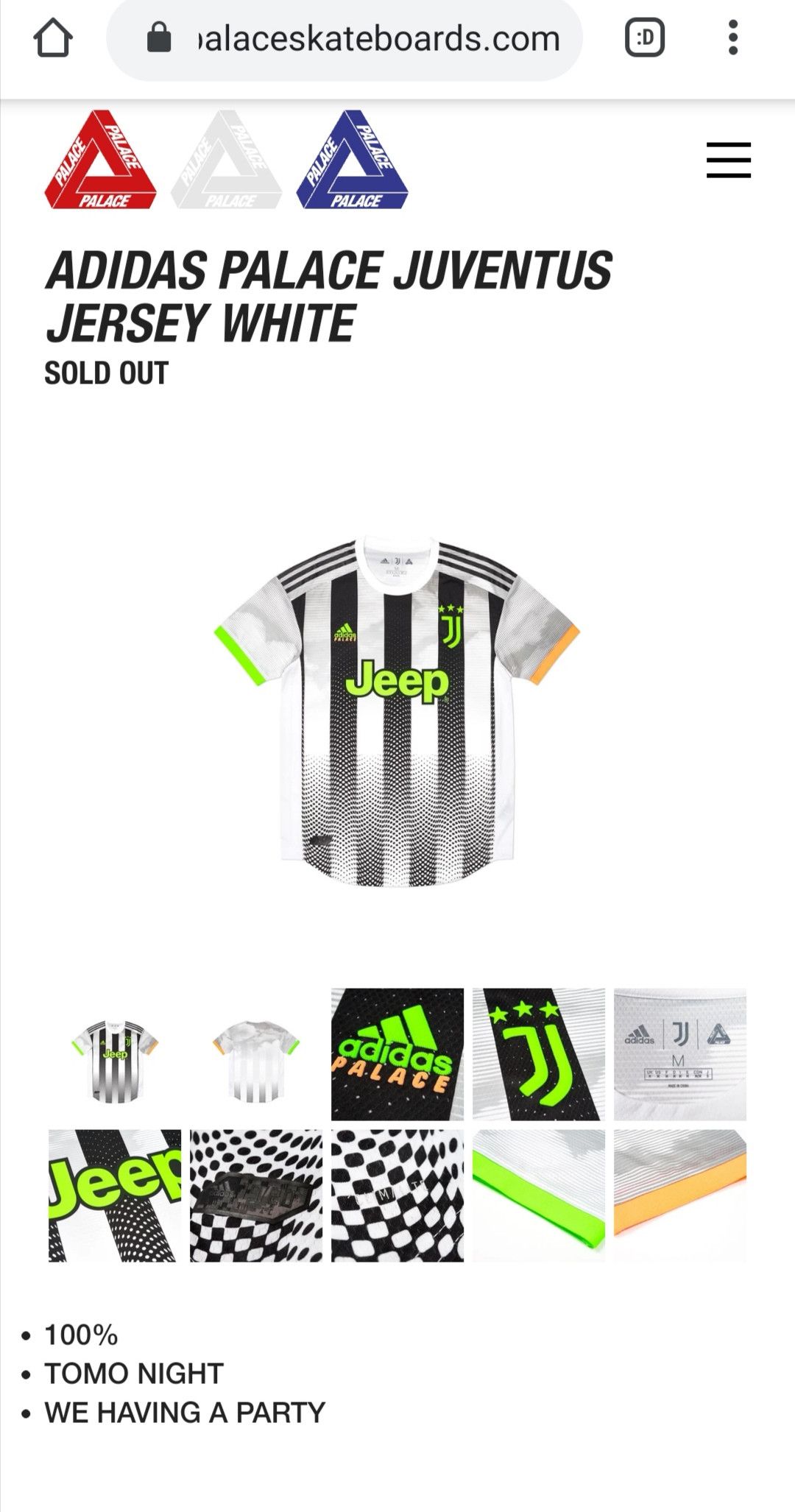 Adidas us juventus palace xl hotsell