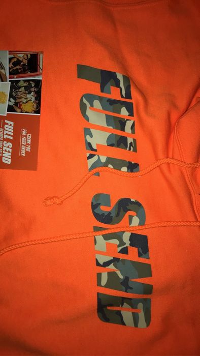 Full send hot sale camo hoodie