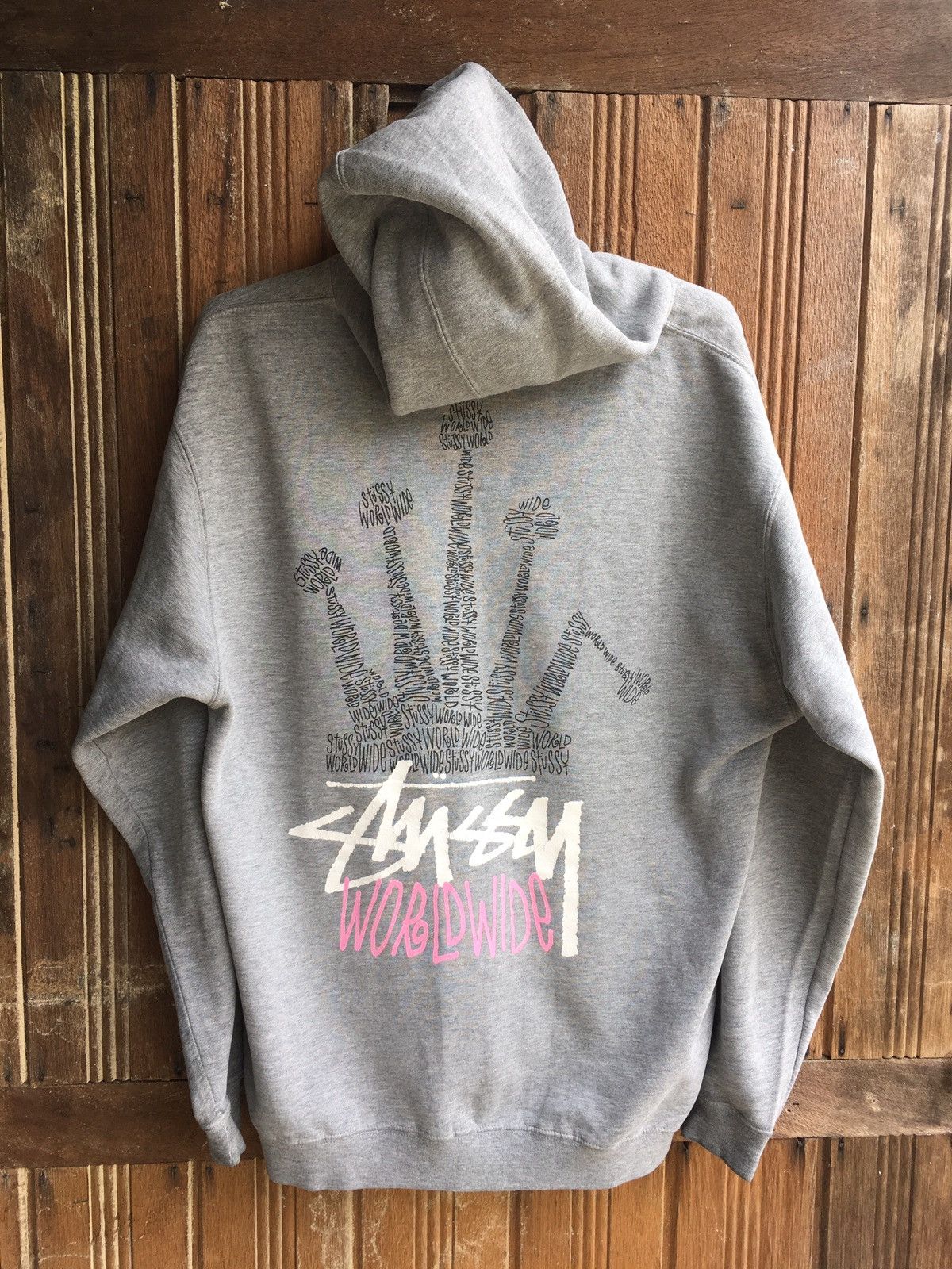 Powell Peralta × Santa Cruz Skateboards × Stussy Rare vintage 90s STUSSY WORLDWIDE big logo made in usa Size US M / EU 48-50 / 2 - 3 Thumbnail