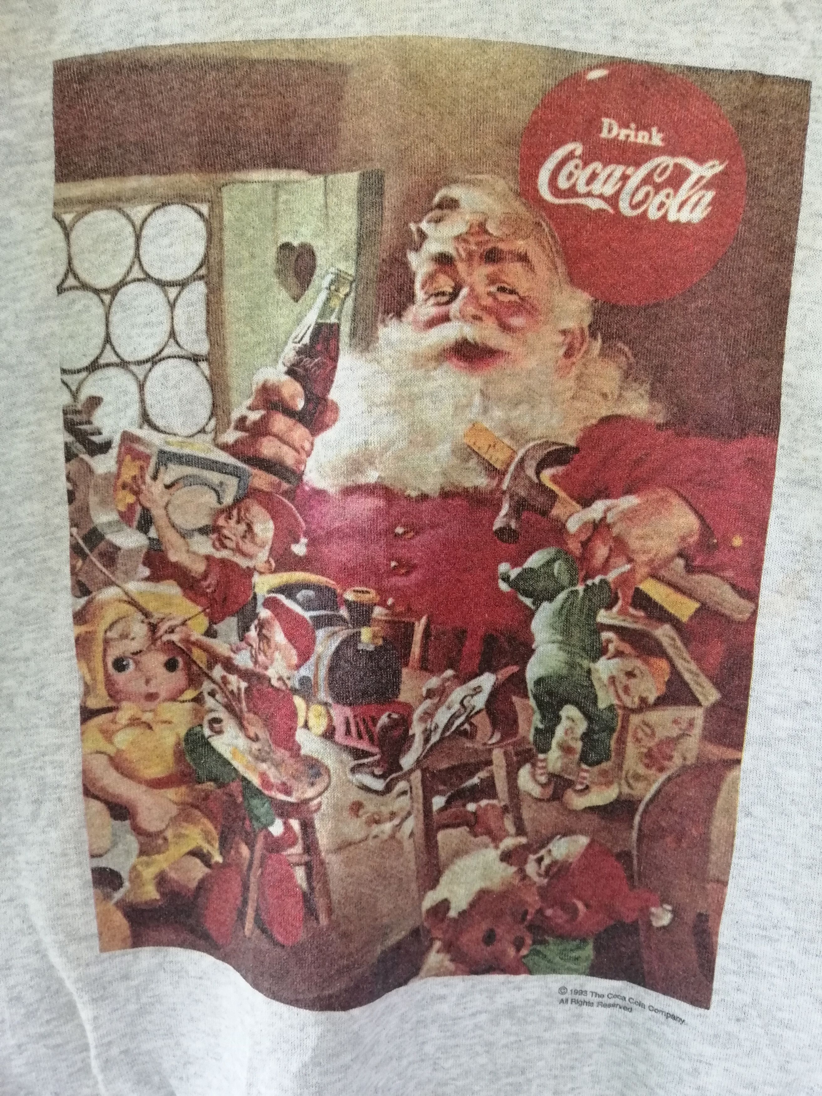Coca Cola Vintage 90s Coca Cola Sweatshirt B7 Size US L / EU 52-54 / 3 - 5 Thumbnail