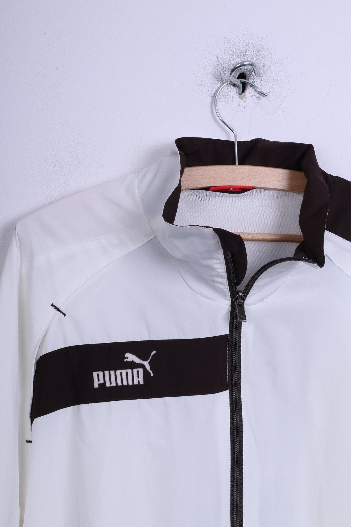 Puma Puma Men M Track Top Jacket White King Zip Up 3002 Size US M / EU 48-50 / 2 - 4 Thumbnail