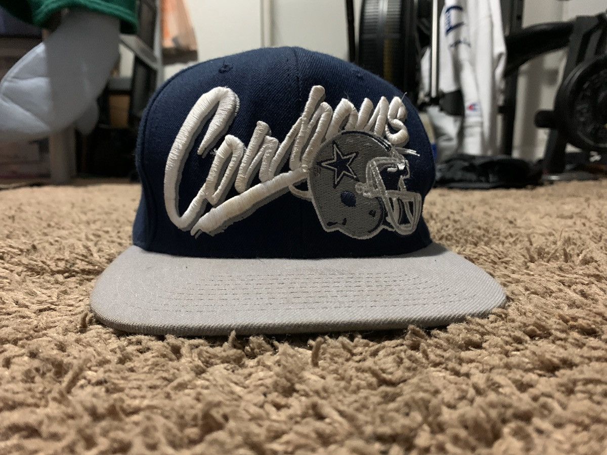 Mitchell & Ness Vintage Collection Cowboys Big Logo Spellout Hat