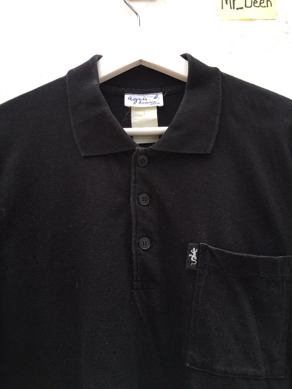 agnes b. Agnes B. Homme Polo Shirt Lizard Pocket Logos Size US M / EU 48-50 / 2 - 4 Thumbnail