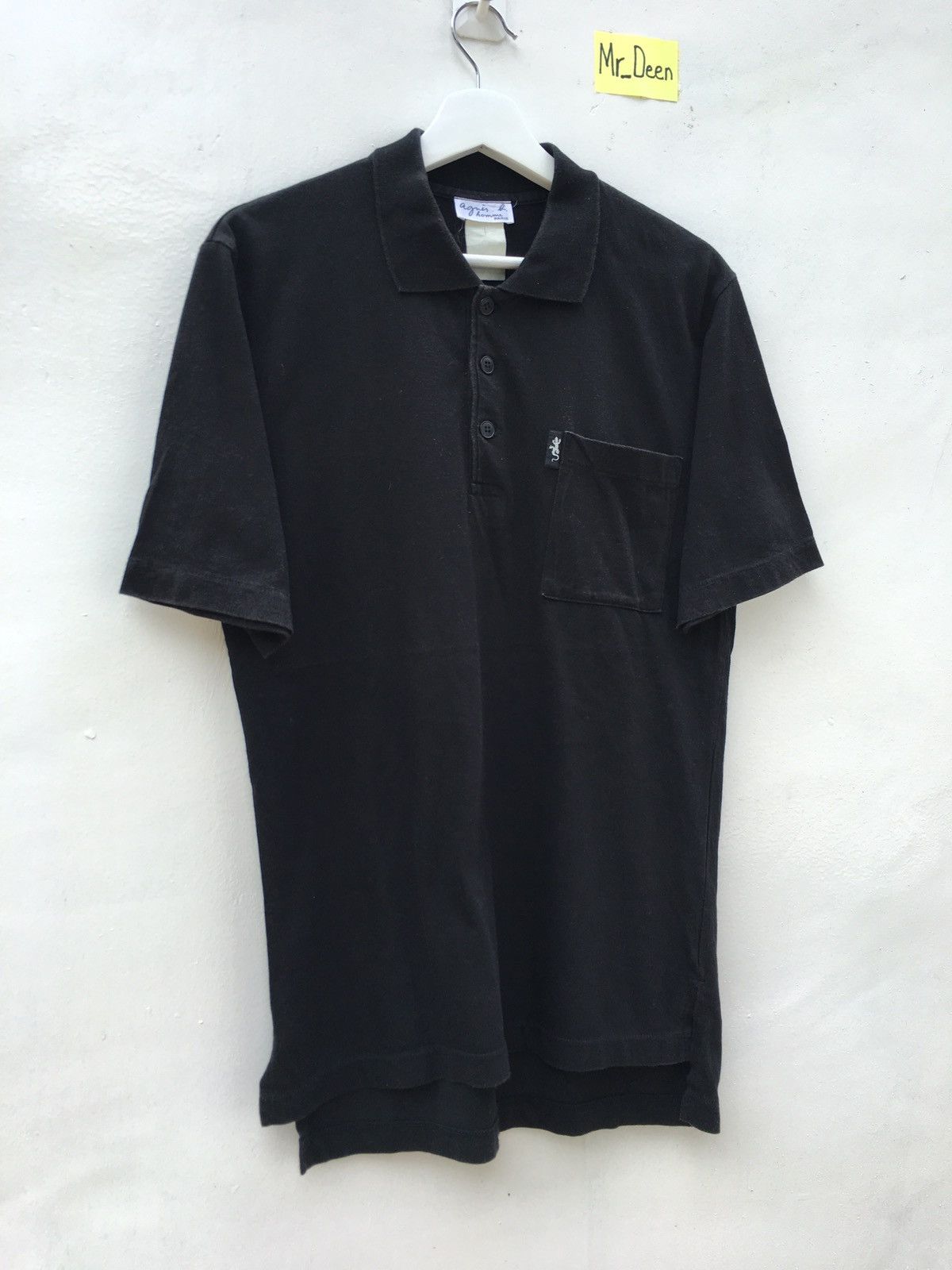 agnes b. Agnes B. Homme Polo Shirt Lizard Pocket Logos Size US M / EU 48-50 / 2 - 2 Thumbnail