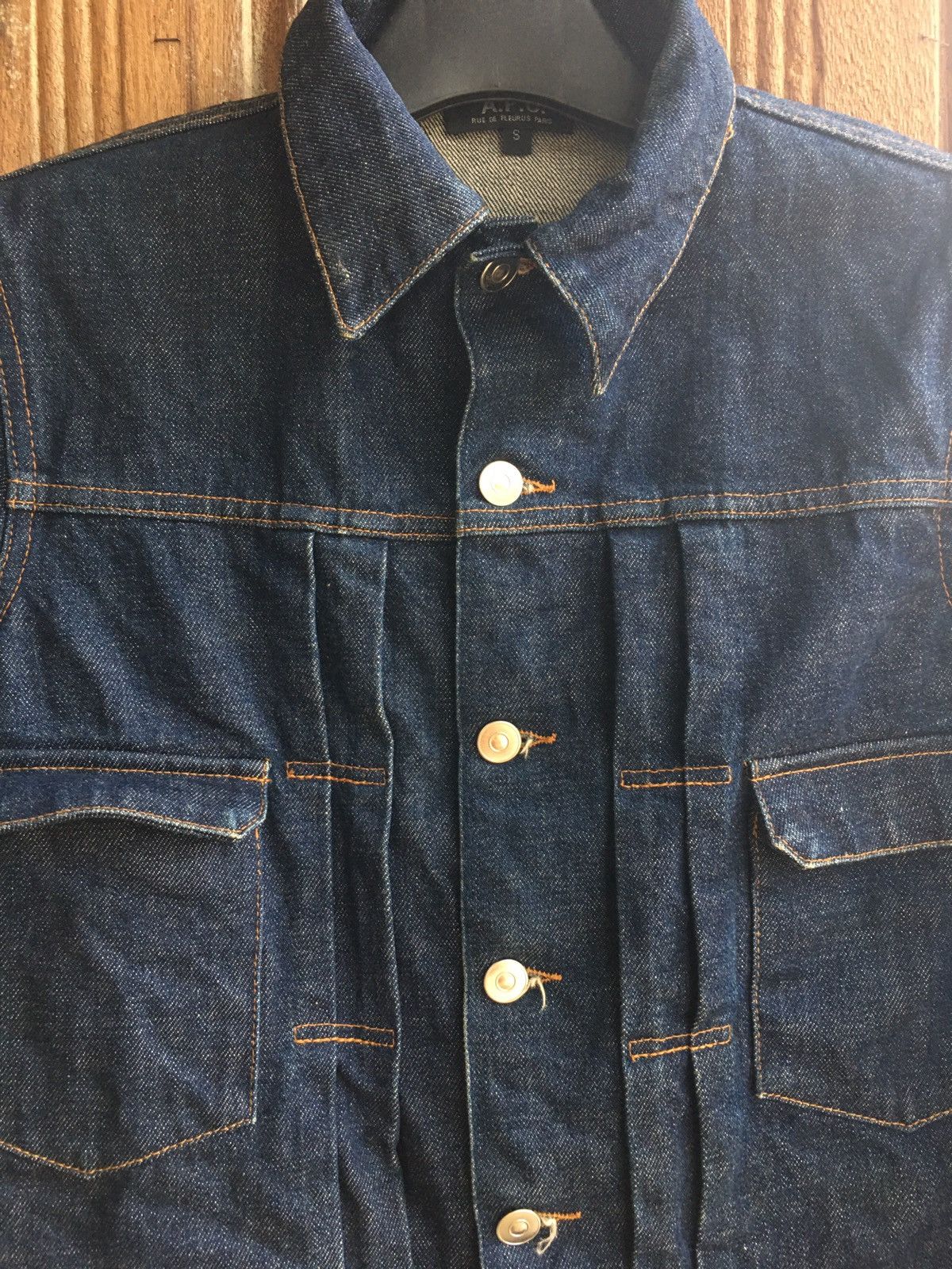 A.P.C. Nice A.P.C denim jacket made in japan type 2 Size US S / EU 44-46 / 1 - 2 Thumbnail