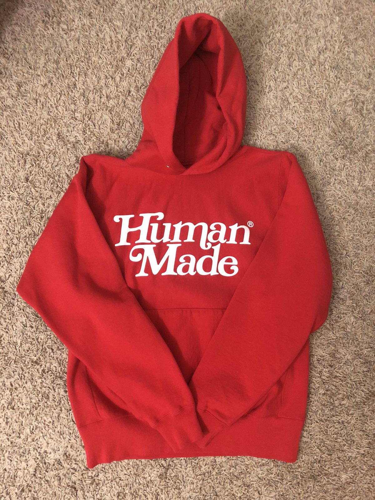 Human Made Human Made x Girls Don't Cry Hoodie Red Size Small