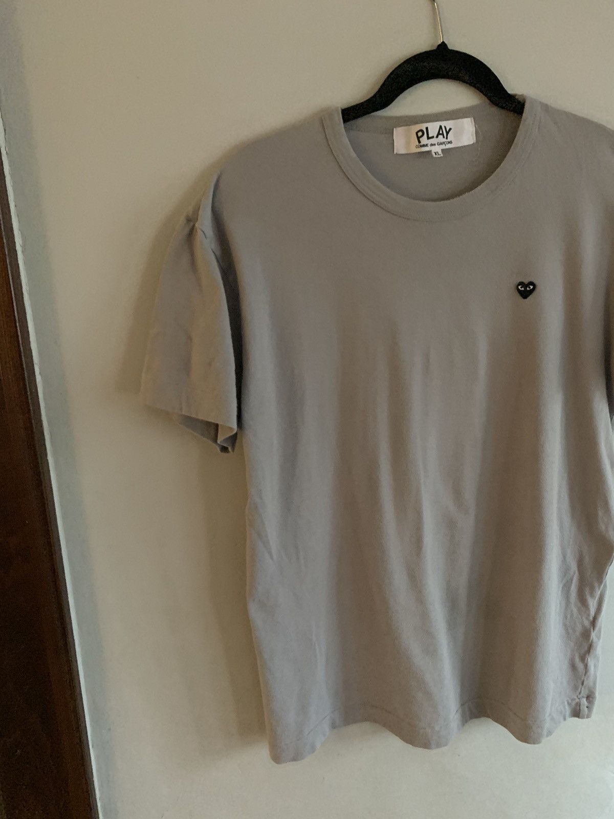 Comme des Garcons PLAY Comme des Garçons Play - Grey T-Shirt Size US XL / EU 56 / 4 - 4 Thumbnail