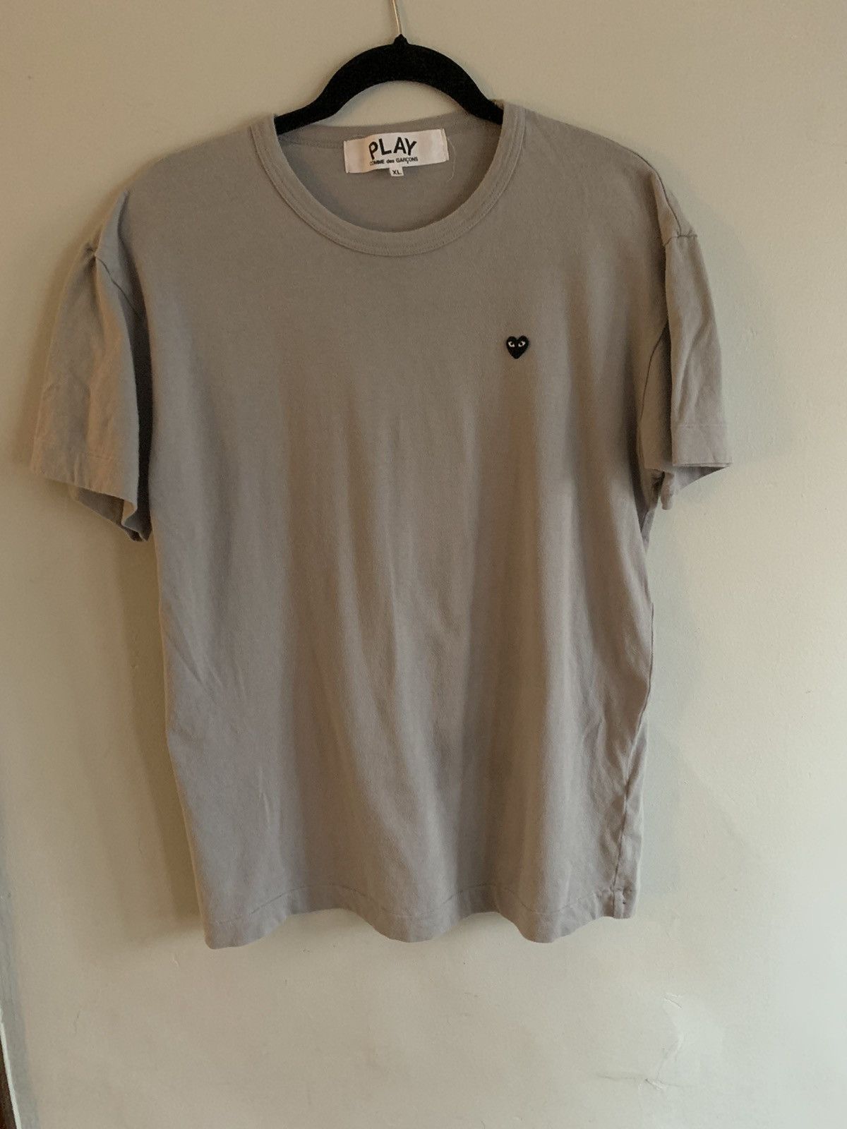 Comme des Garcons PLAY Comme des Garçons Play - Grey T-Shirt Size US XL / EU 56 / 4 - 1 Thumbnail
