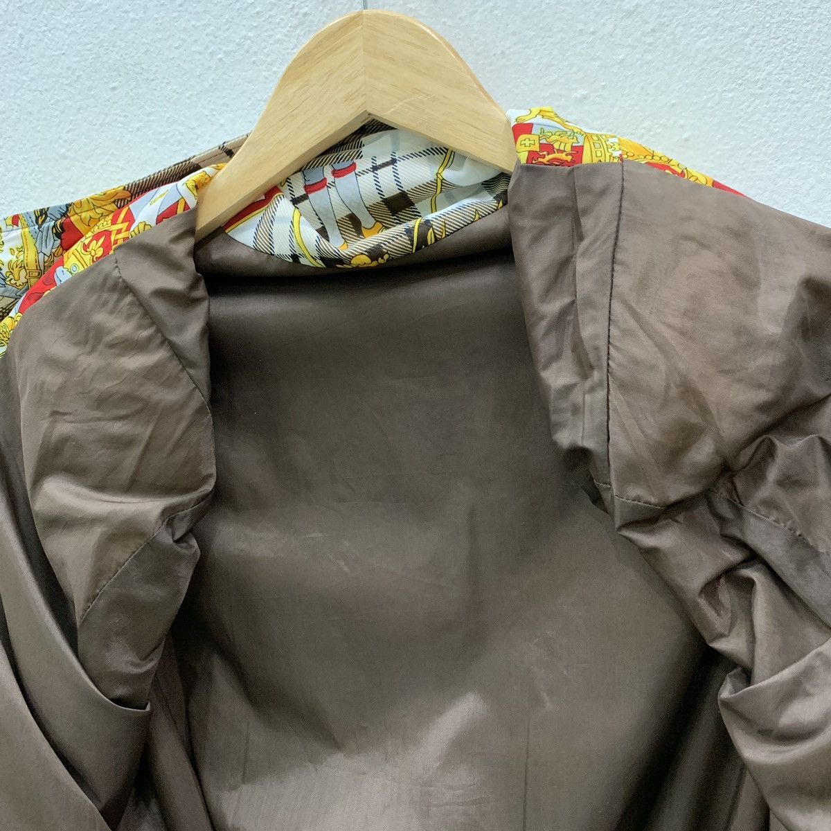 Vintage RARE Vintage Baroque Silk Alloverprint Style Luxury Jacket Size US L / EU 52-54 / 3 - 8 Thumbnail