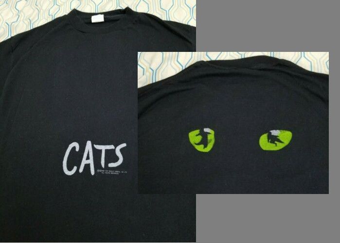 90s キャッツ cats Tシャツ 映画 ミュージカル musical 2XL