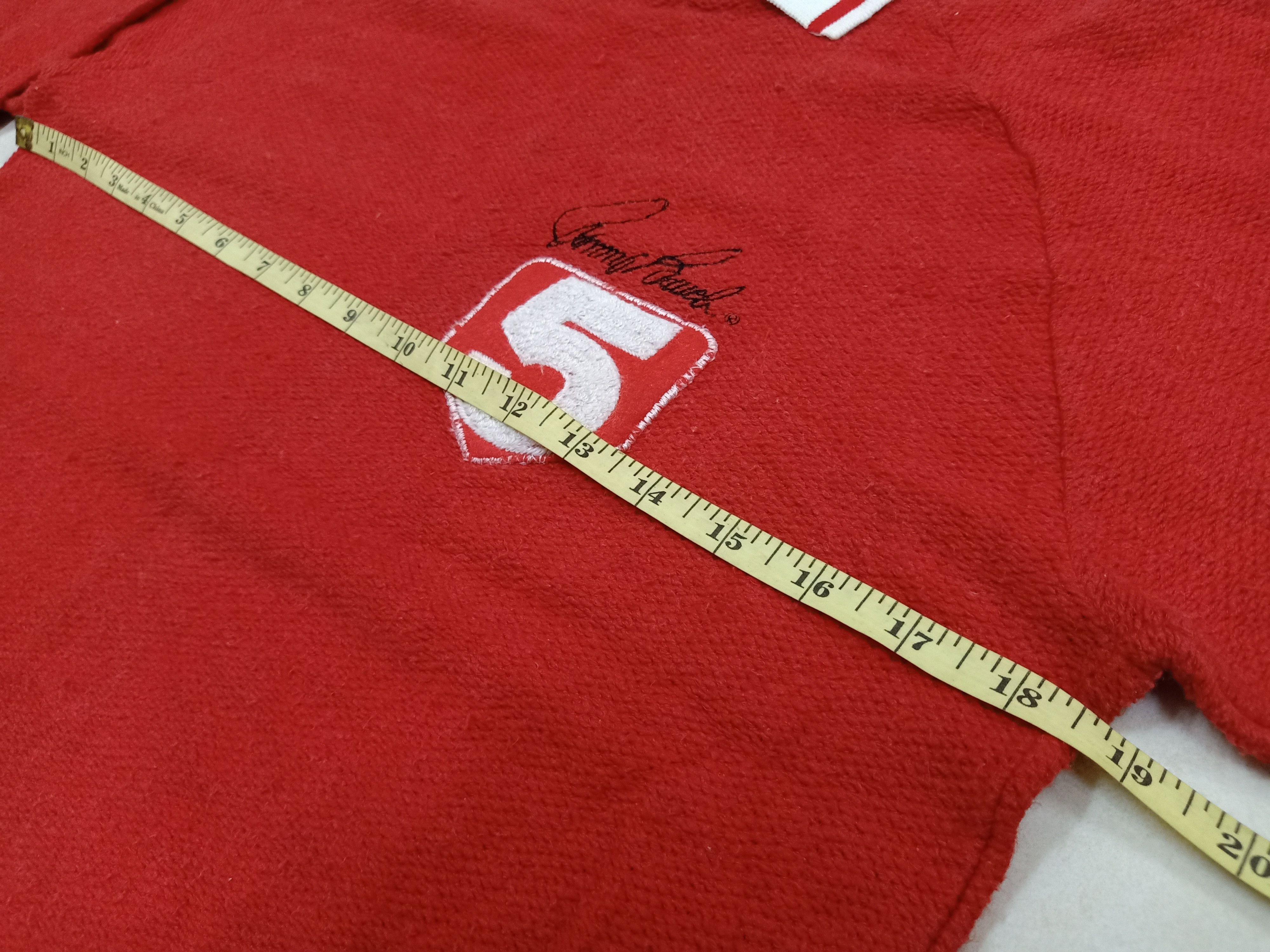 MLB Rare 80's JOHNNY BENCH NO.5 X BAGUS Signature Red Sweatshirt Size US M / EU 48-50 / 2 - 11 Thumbnail