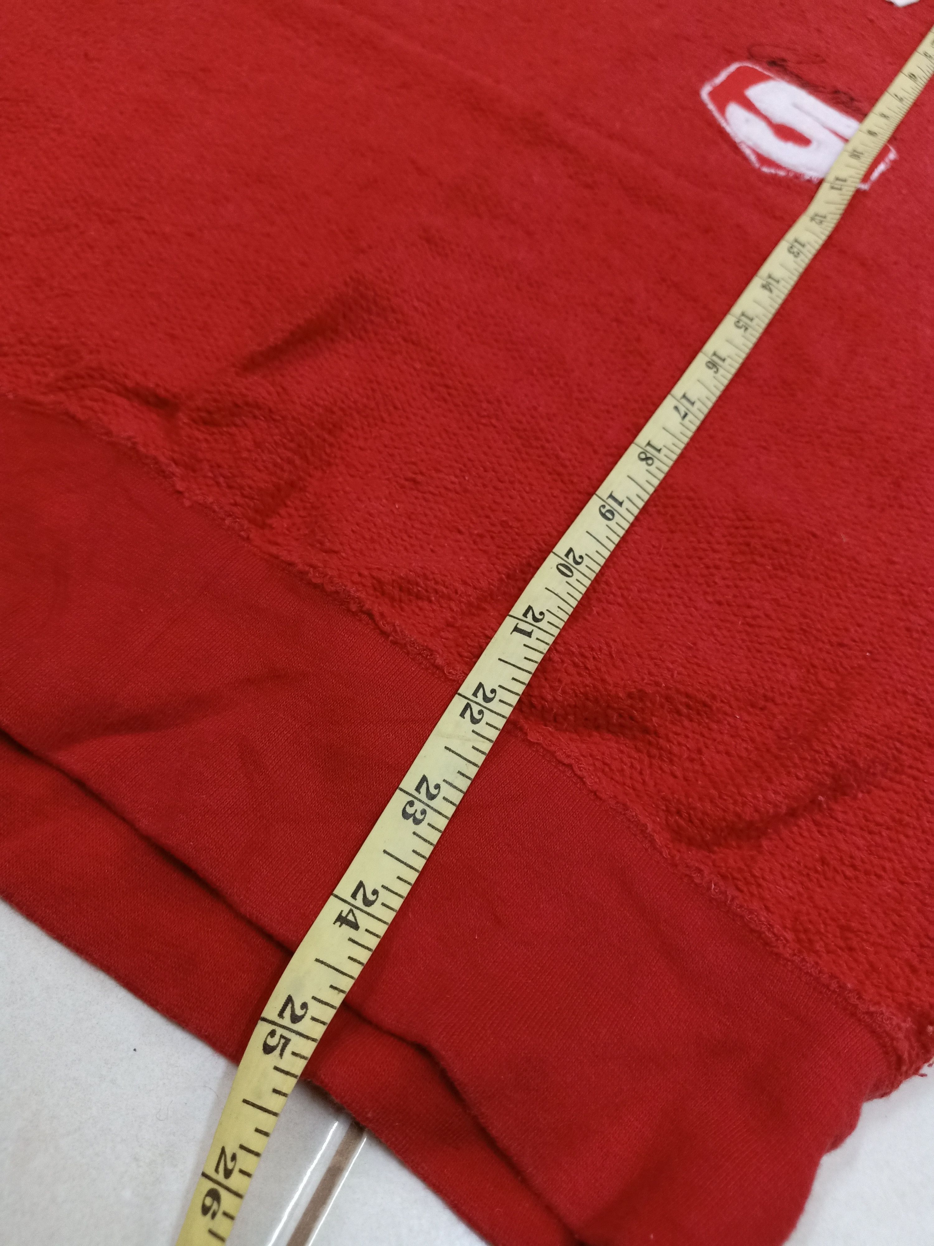 MLB Rare 80's JOHNNY BENCH NO.5 X BAGUS Signature Red Sweatshirt Size US M / EU 48-50 / 2 - 12 Thumbnail