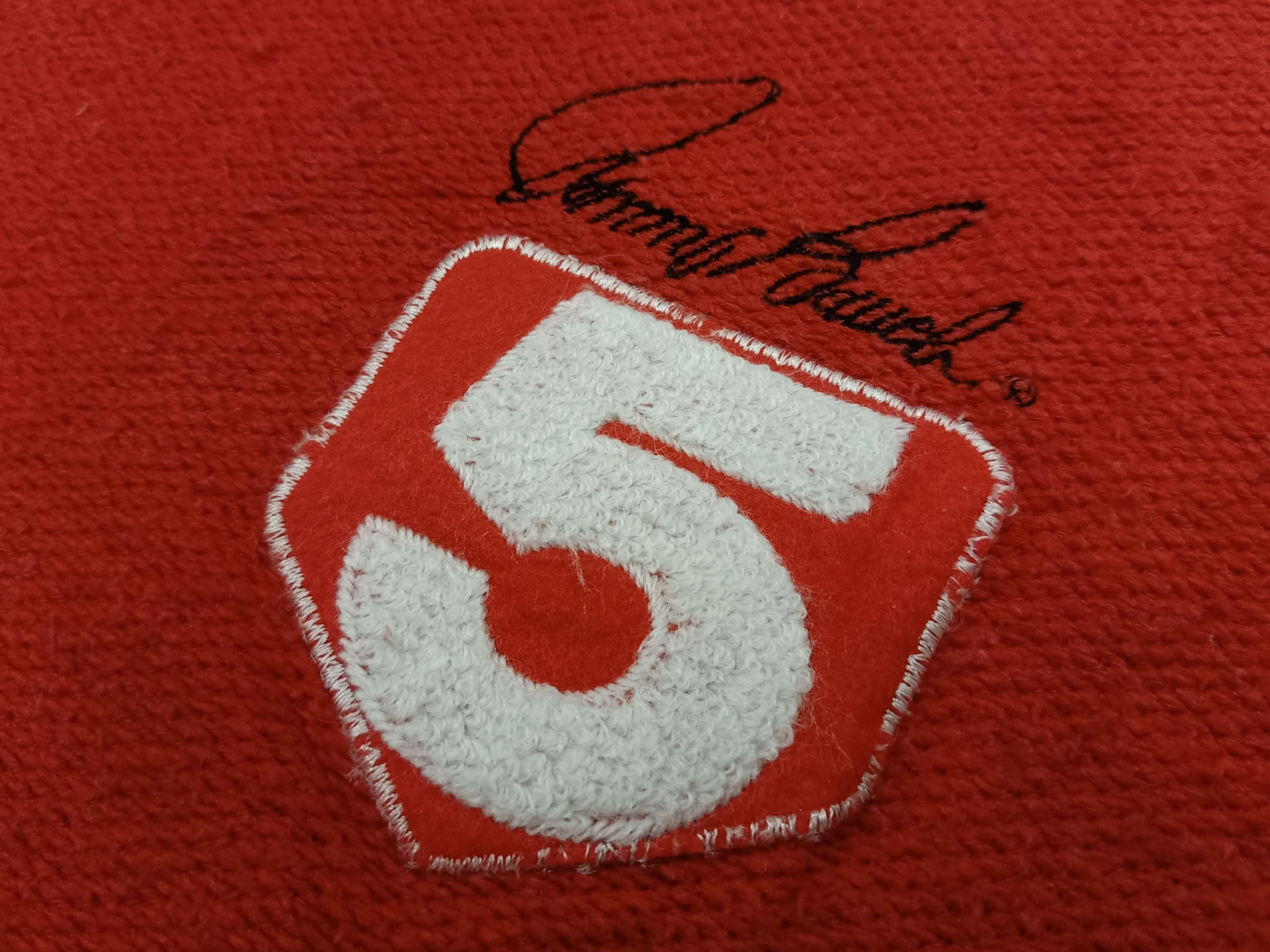 MLB Rare 80's JOHNNY BENCH NO.5 X BAGUS Signature Red Sweatshirt Size US M / EU 48-50 / 2 - 5 Thumbnail