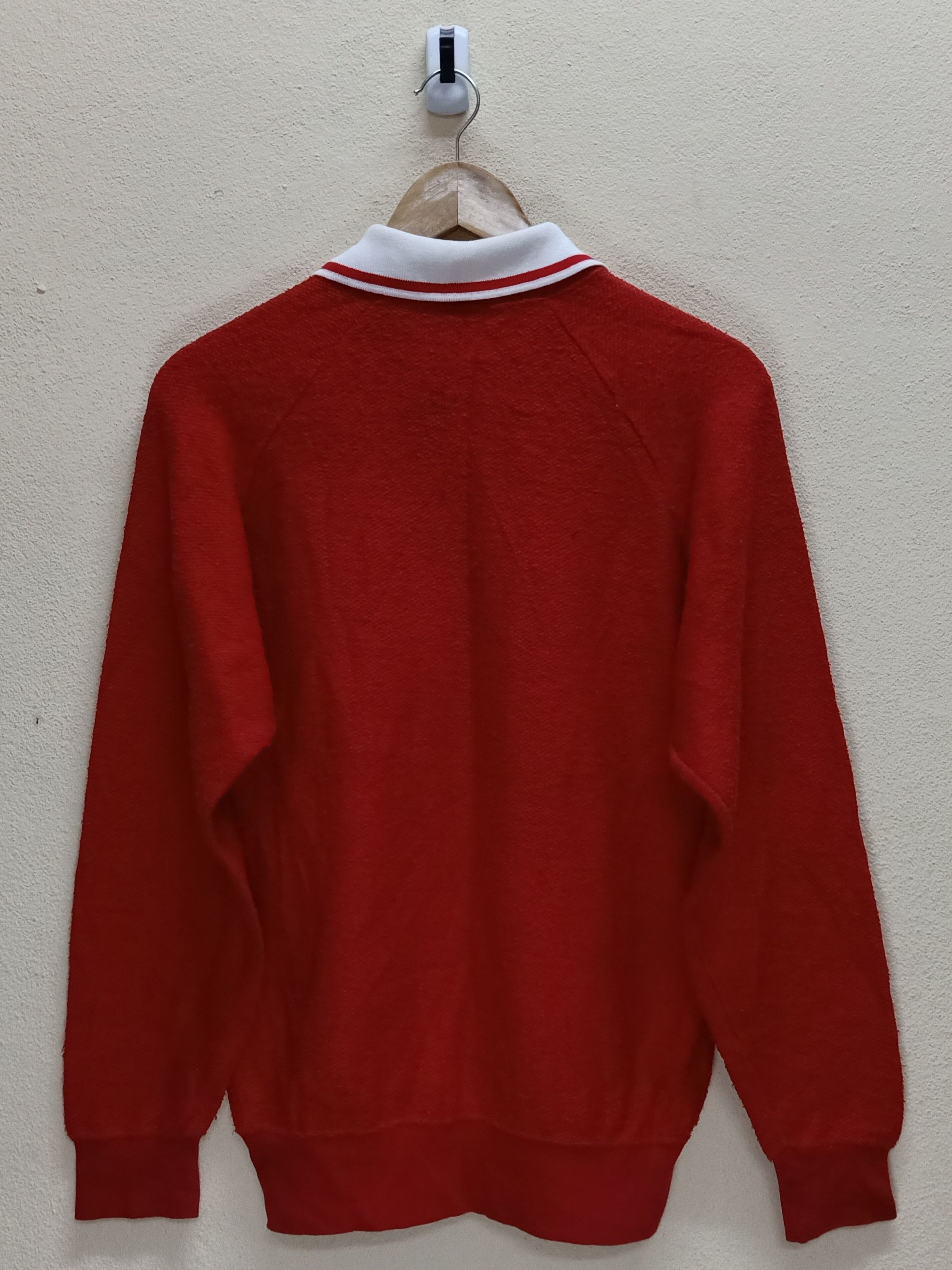 MLB Rare 80's JOHNNY BENCH NO.5 X BAGUS Signature Red Sweatshirt Size US M / EU 48-50 / 2 - 3 Thumbnail