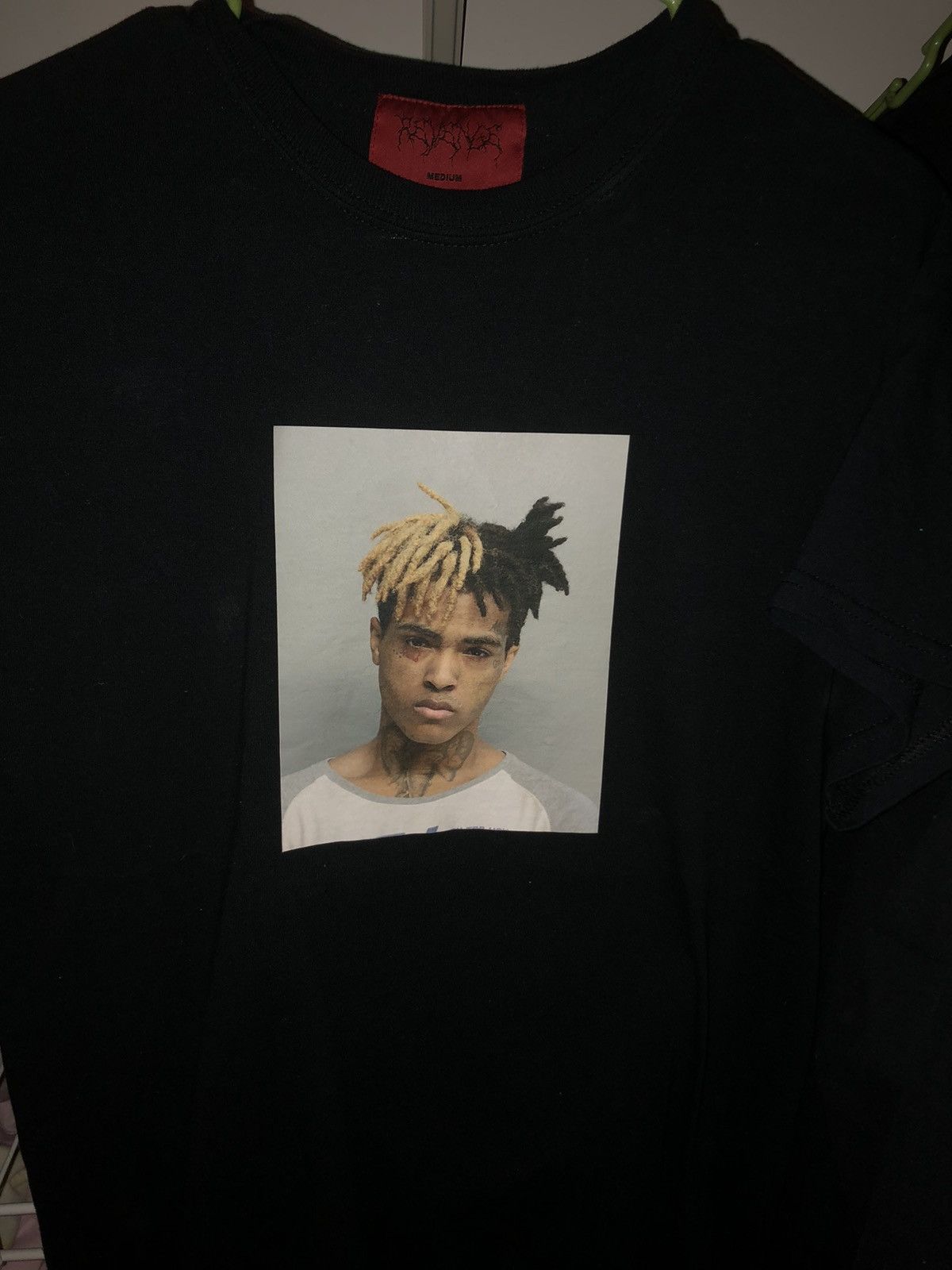 Revenge XXXTENTACION MUGSHOT TEE VERY RARE | Grailed