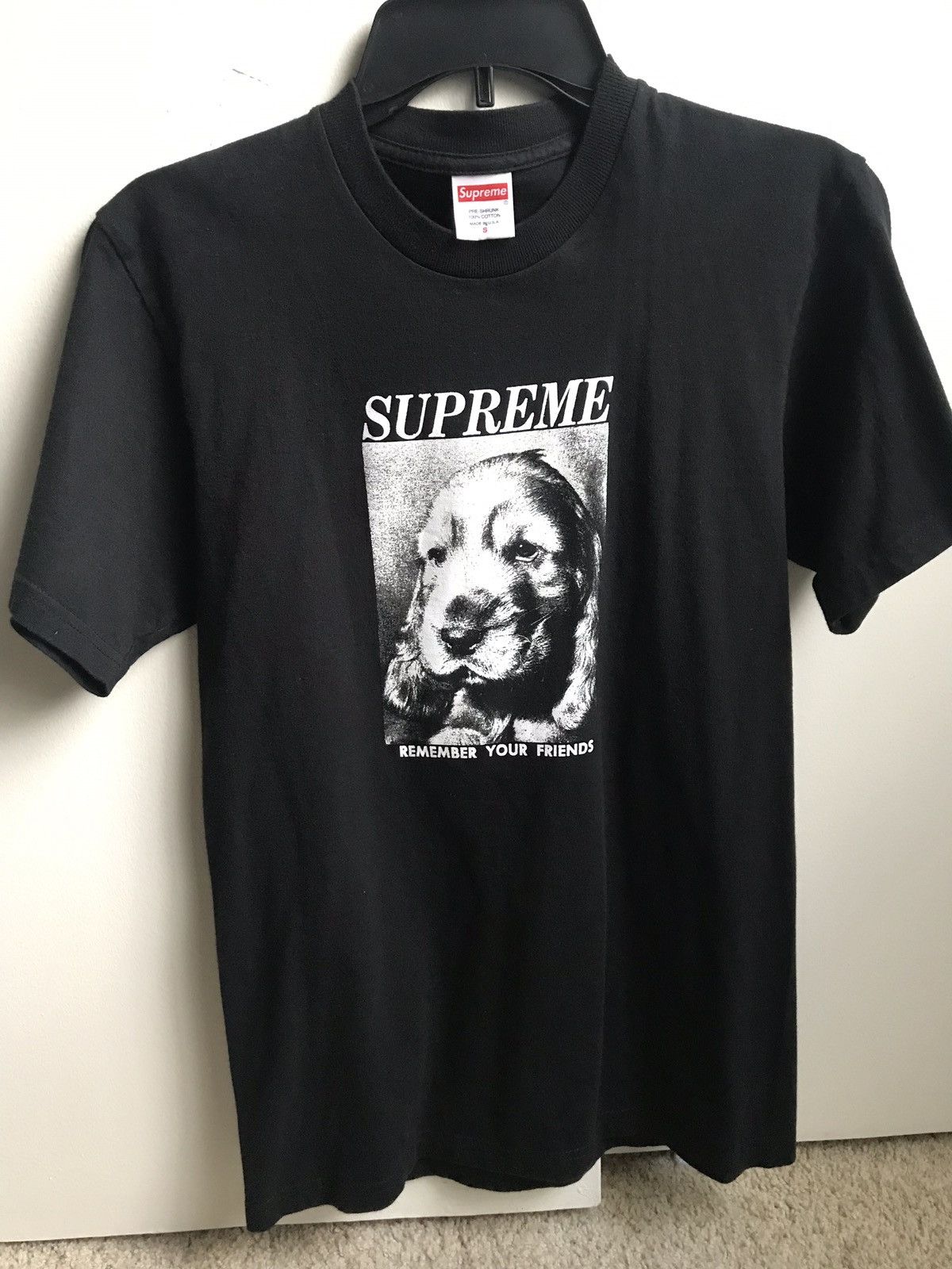 Supreme remember your friends tee online