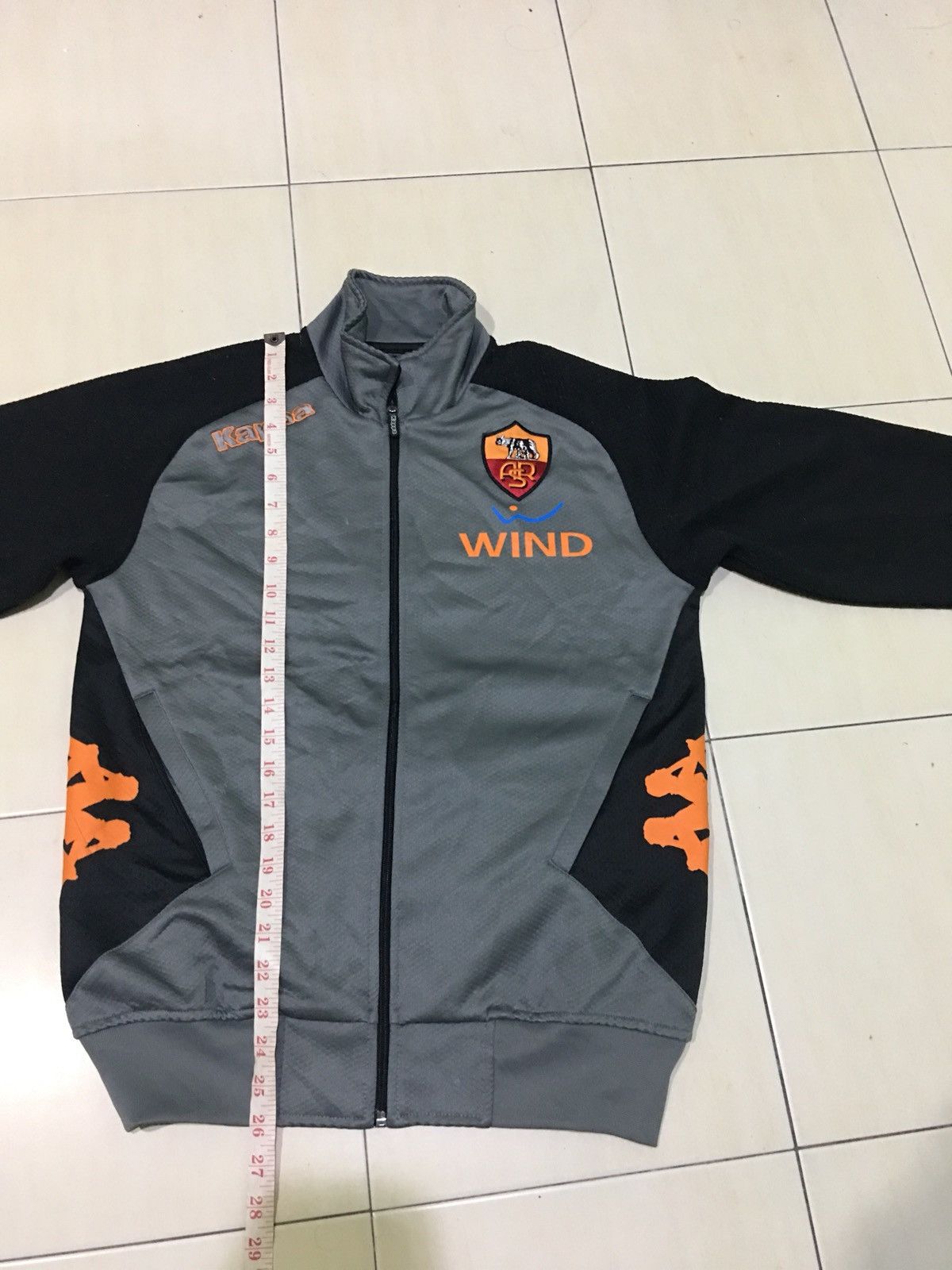 Kappa KAPPA AS ROMA FC SOCCER SWEATER JACKET Size US S / EU 44-46 / 1 - 10 Thumbnail
